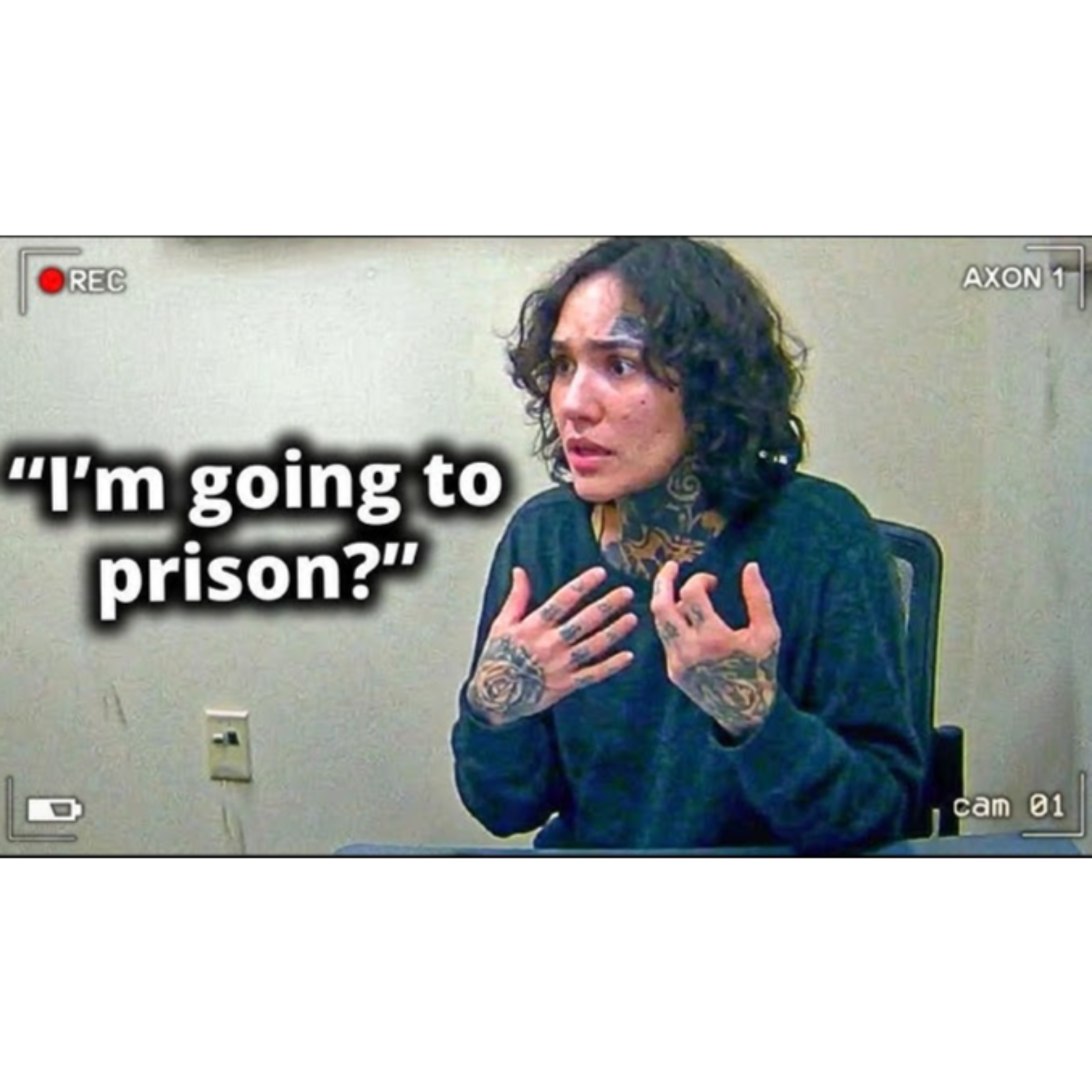 18-Year-Old Killer Realizes Her Life Is Over 