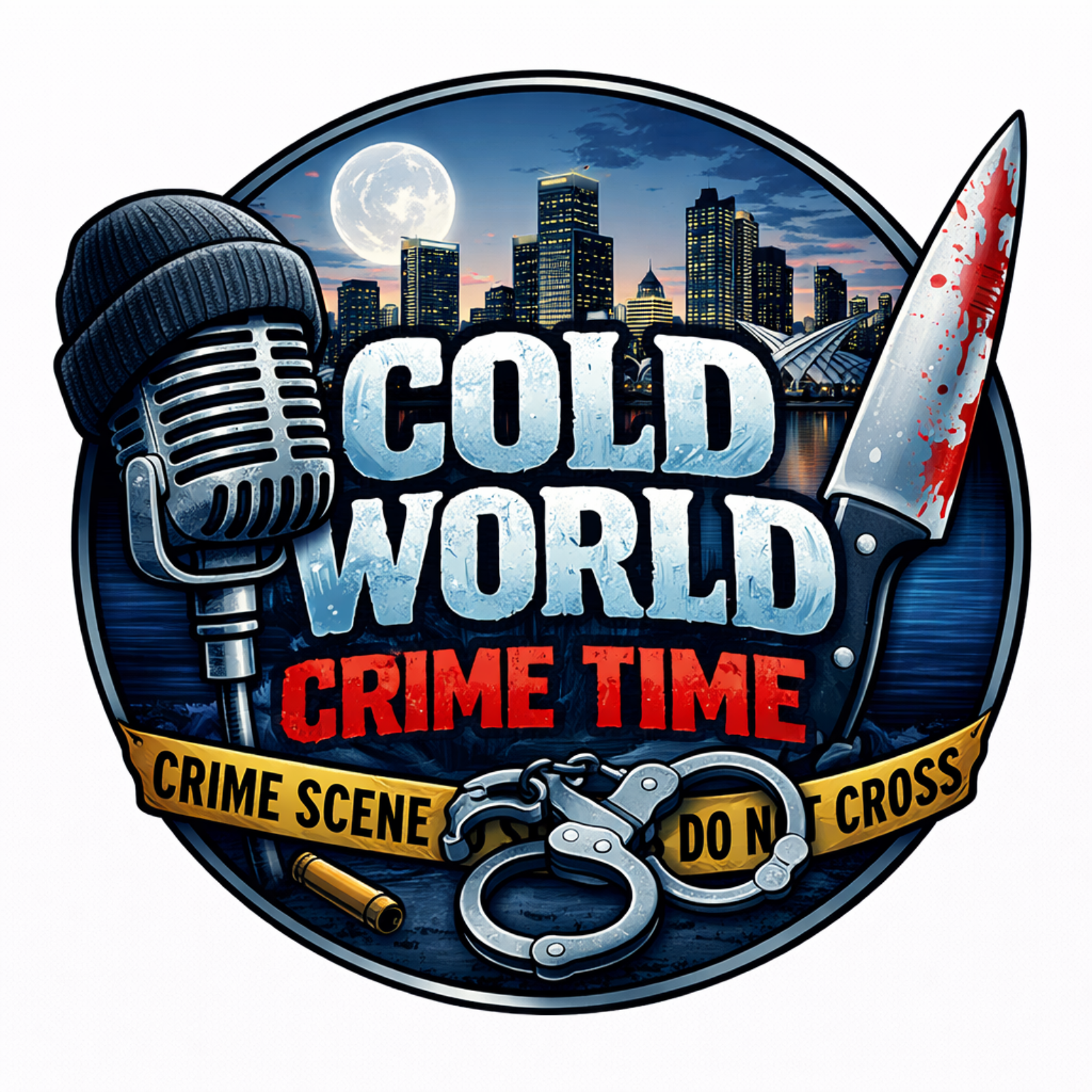 Cold World Crime Time podcast artwork