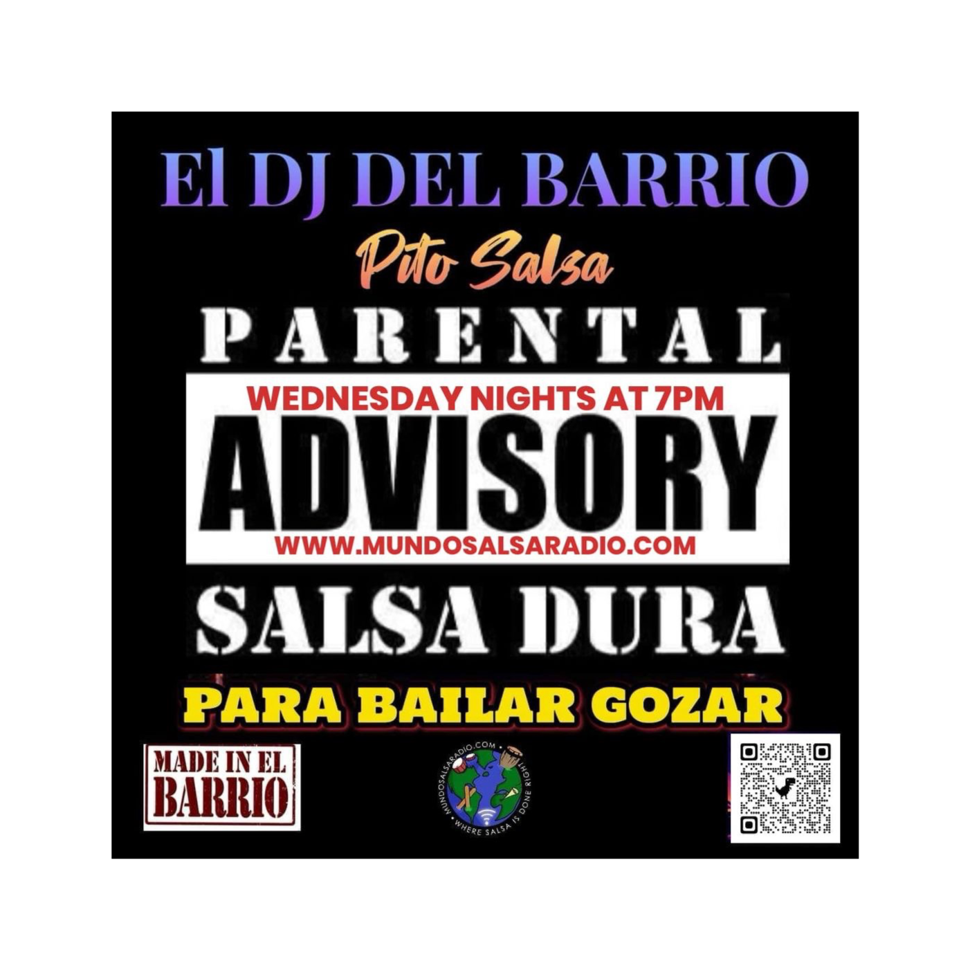 THE RUMBA CLUB SHOW CON EL DJ DEL BARRIO / ON MUNDO SALSA RADIO ..MAY 15 2024