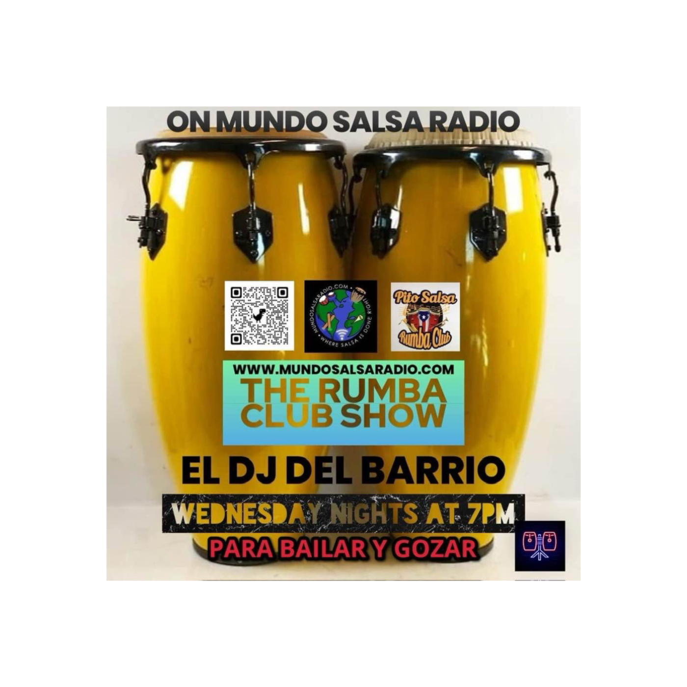 THE RUMBA CLUB SHOW CON EL DJ DEL BARRIO JUNE 12 2024 ON MUNDO SALSA RADIO