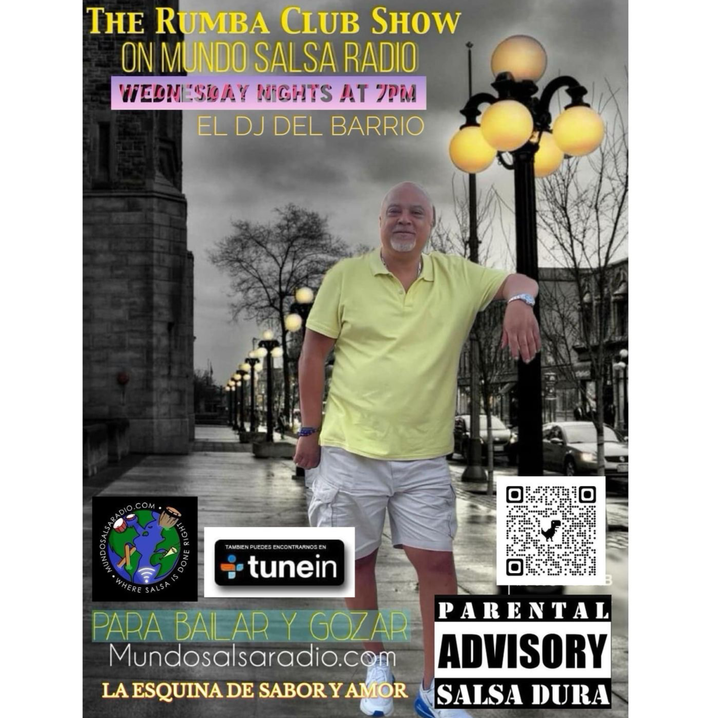 THE RUMBA CLUB SHOW CON EL DJ DEL BARRIO / SEPT 25 2024 SHOW # 98 ON MUNDO SALSA RADIO