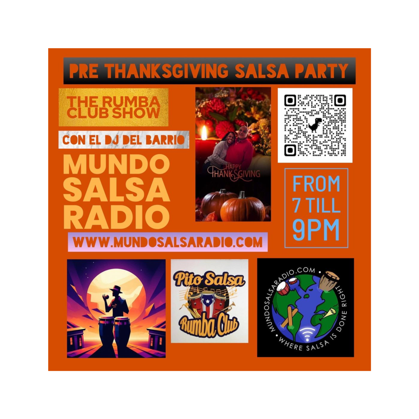 THE RUMBA CLUB SHOW NOV 27 2024 ON MUNDO SALSA RADIO