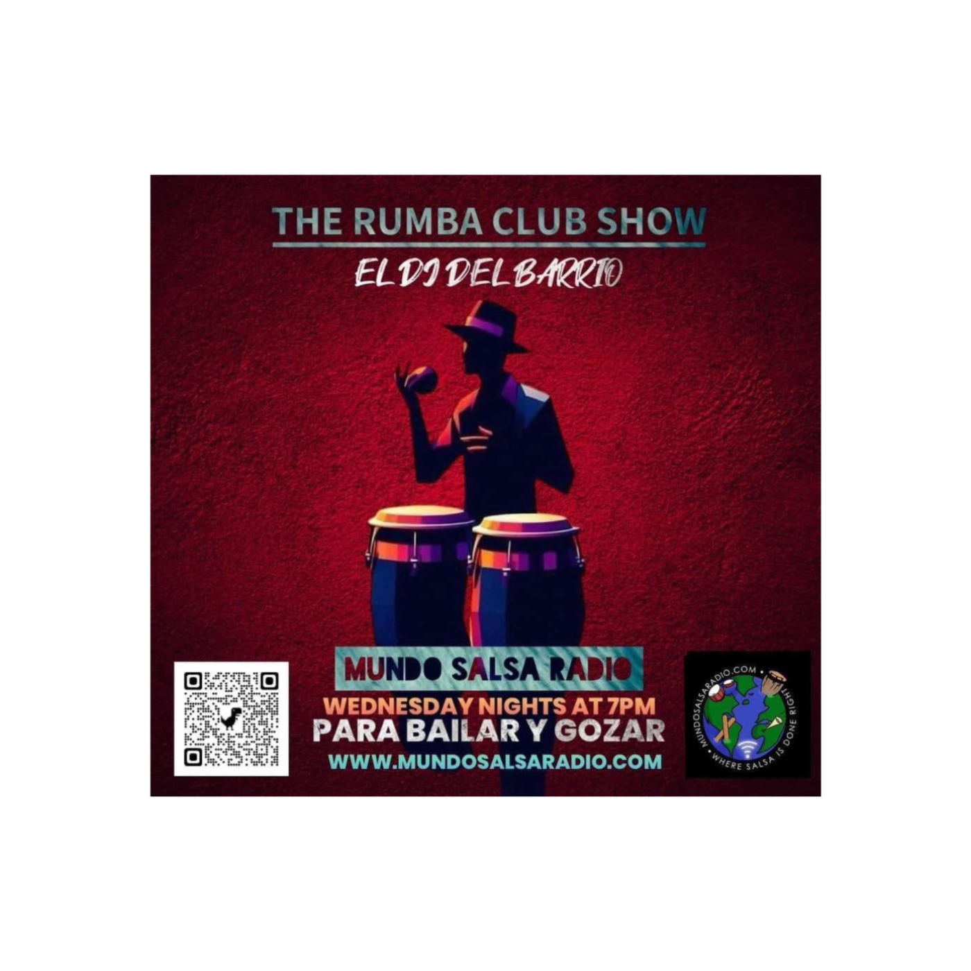THE RUMBA CLUB SHOW ..EL DJ DEL BARRIO / MUNDO SALSA RADIO JUNE 18 2025.