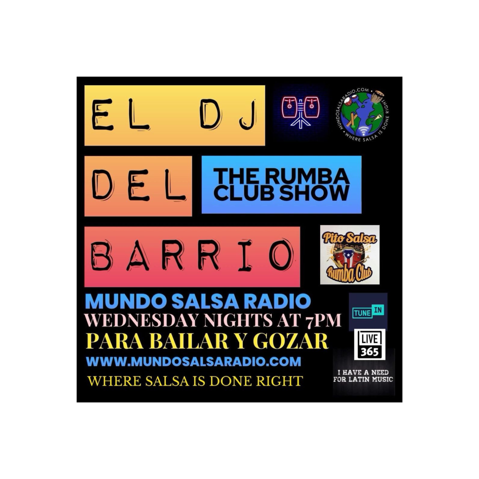 THE RUMBA CLUB SHOW # 124 / EL DJ DEL BARRIO