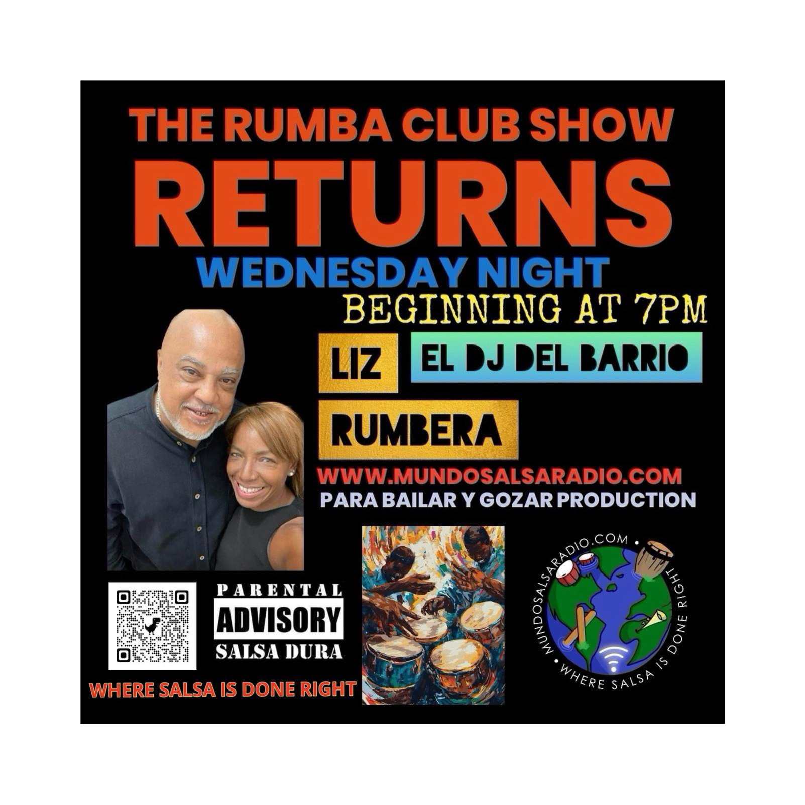 THE RUMBA CLUB SHOW SEPT 3 2025