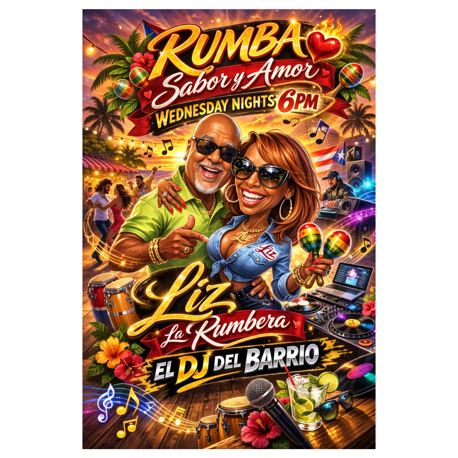 RUMBA SABOR Y AMOR / MUNDO SALSA RADIOPRUMBA SABOR Y AMOR / LIZ LA RUMBERA