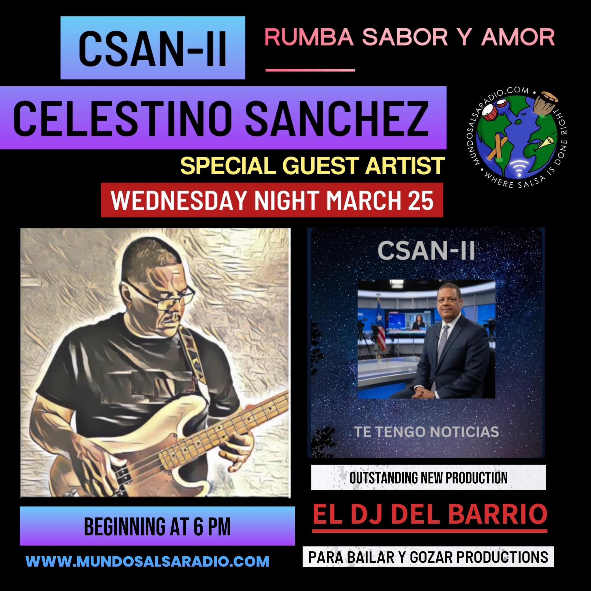 RUMBA SABOR Y AMOR ..MARCH 25 2026/ CELESTINO SANCHEZ