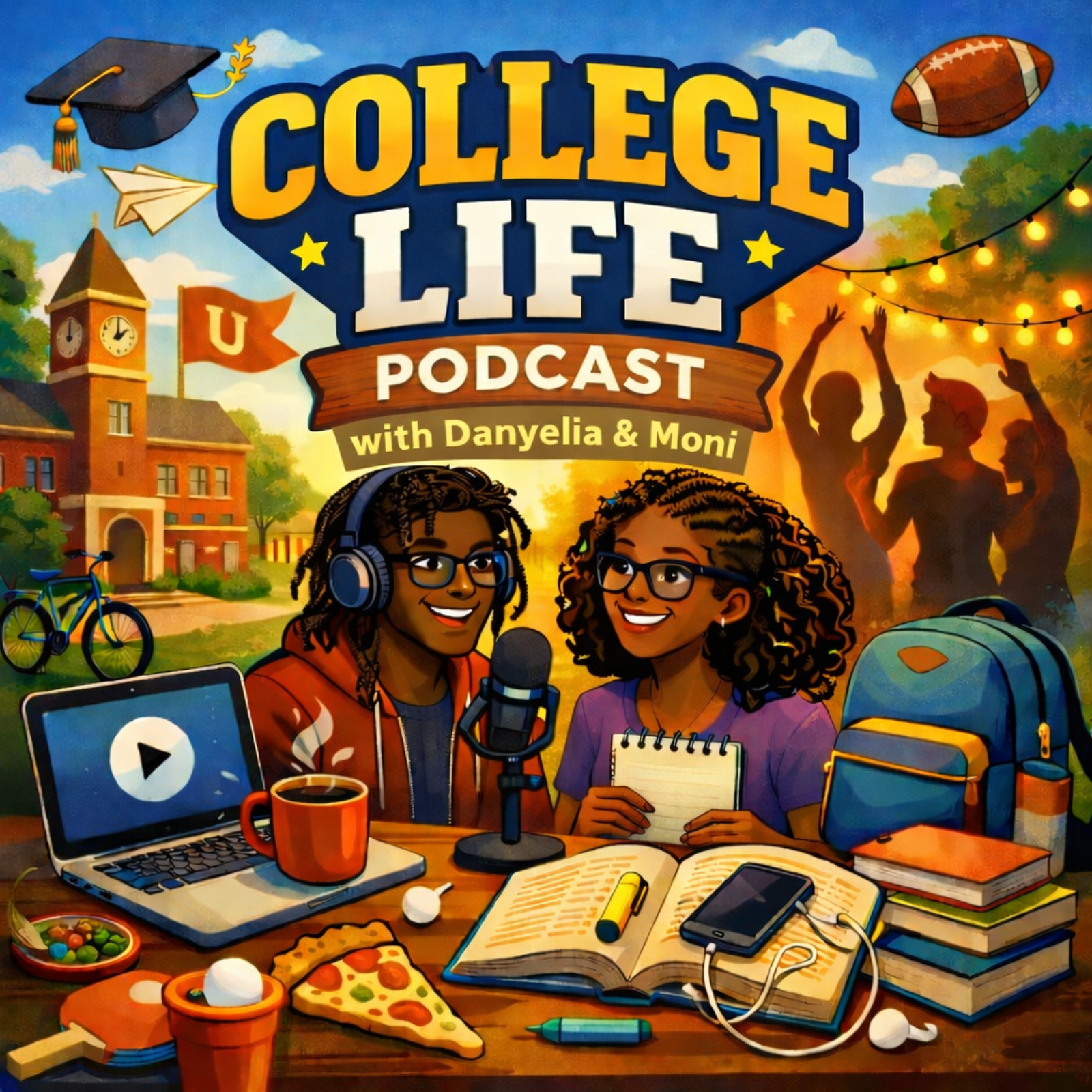 College Life With Danyelia & Moni cover art