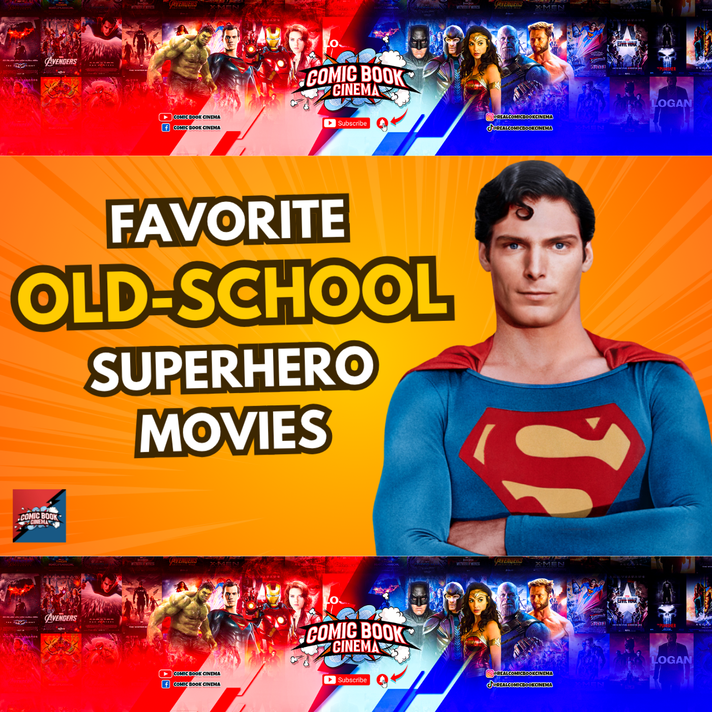 Favorite Old-School Superhero Movies (Feat. Ed. C, HoldMyDualShock, & Shane-O)