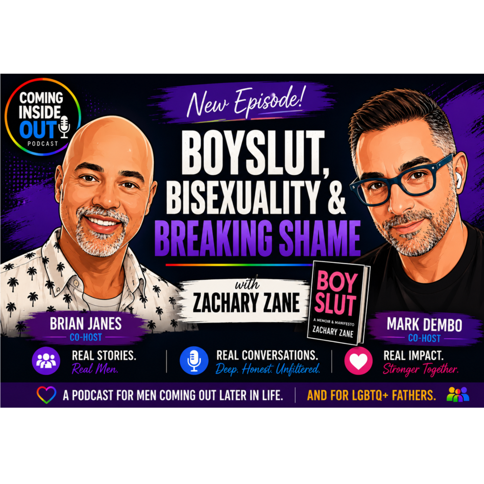 From Shame to Self-Discovery: Navigating Sexuality, Dating Apps and Safety in Gay Life with Zachary Zane episode artwork