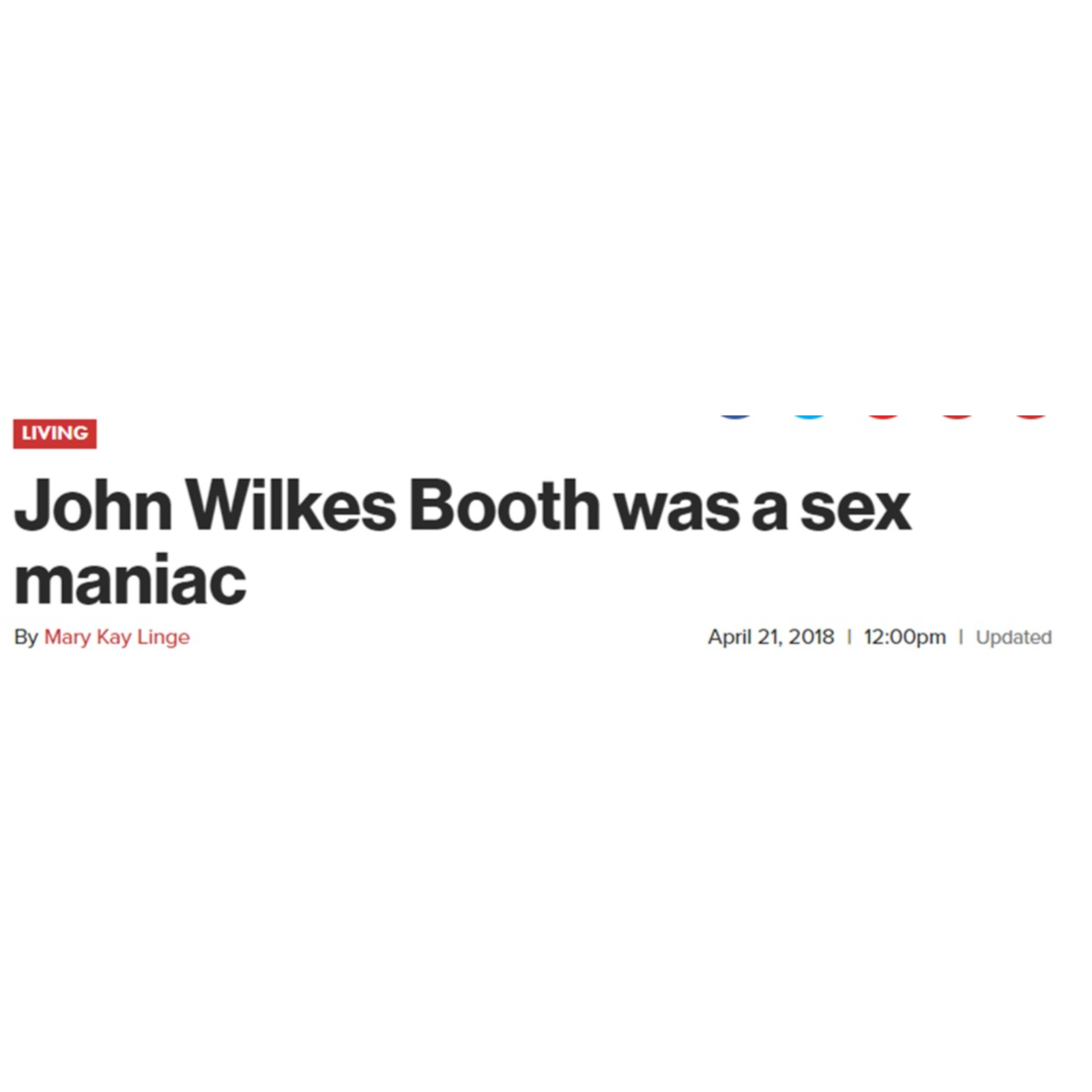 Episode 16 - John Wilkes Booth Was a Sex Maniac episode artwork