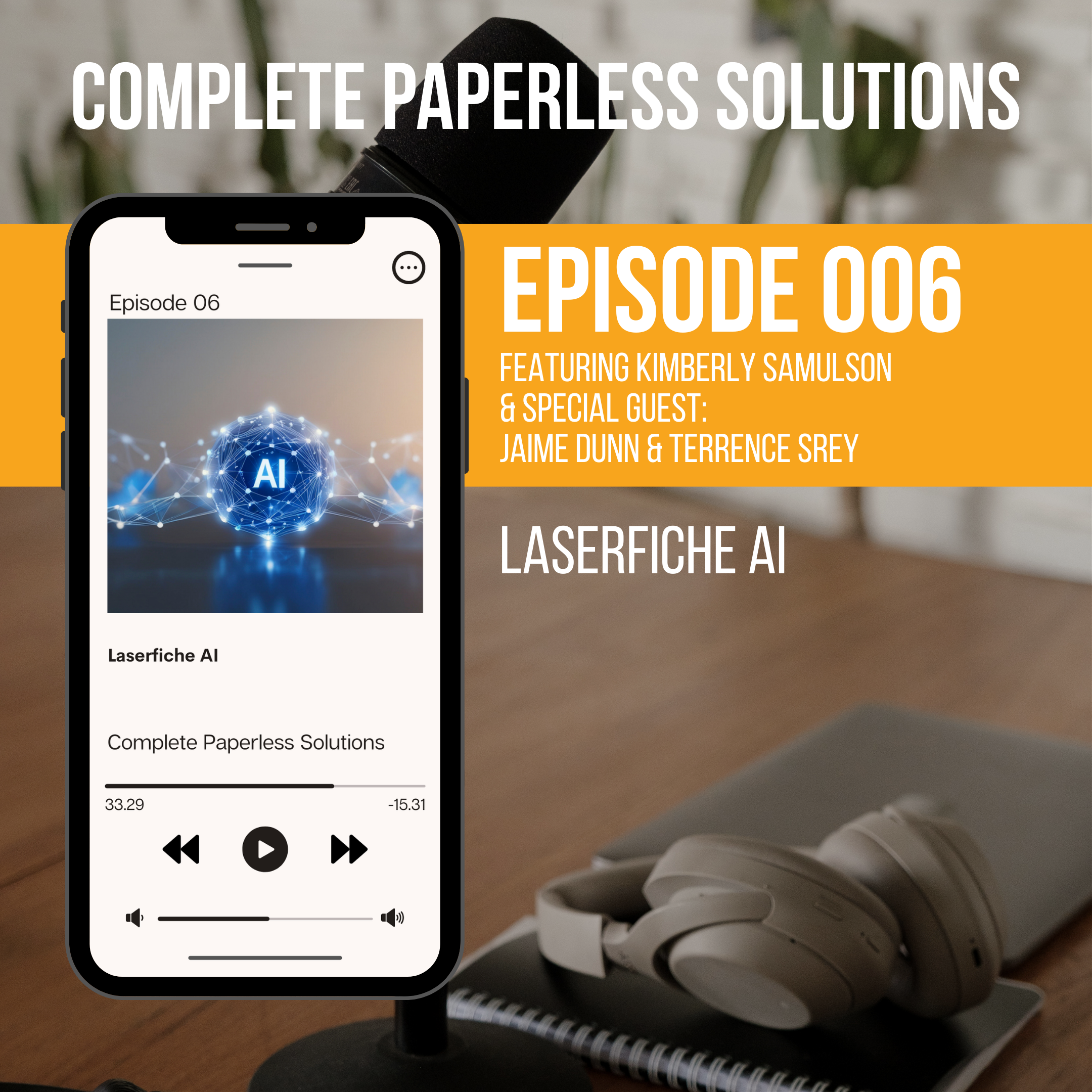 Laserfiche AI episode artwork
