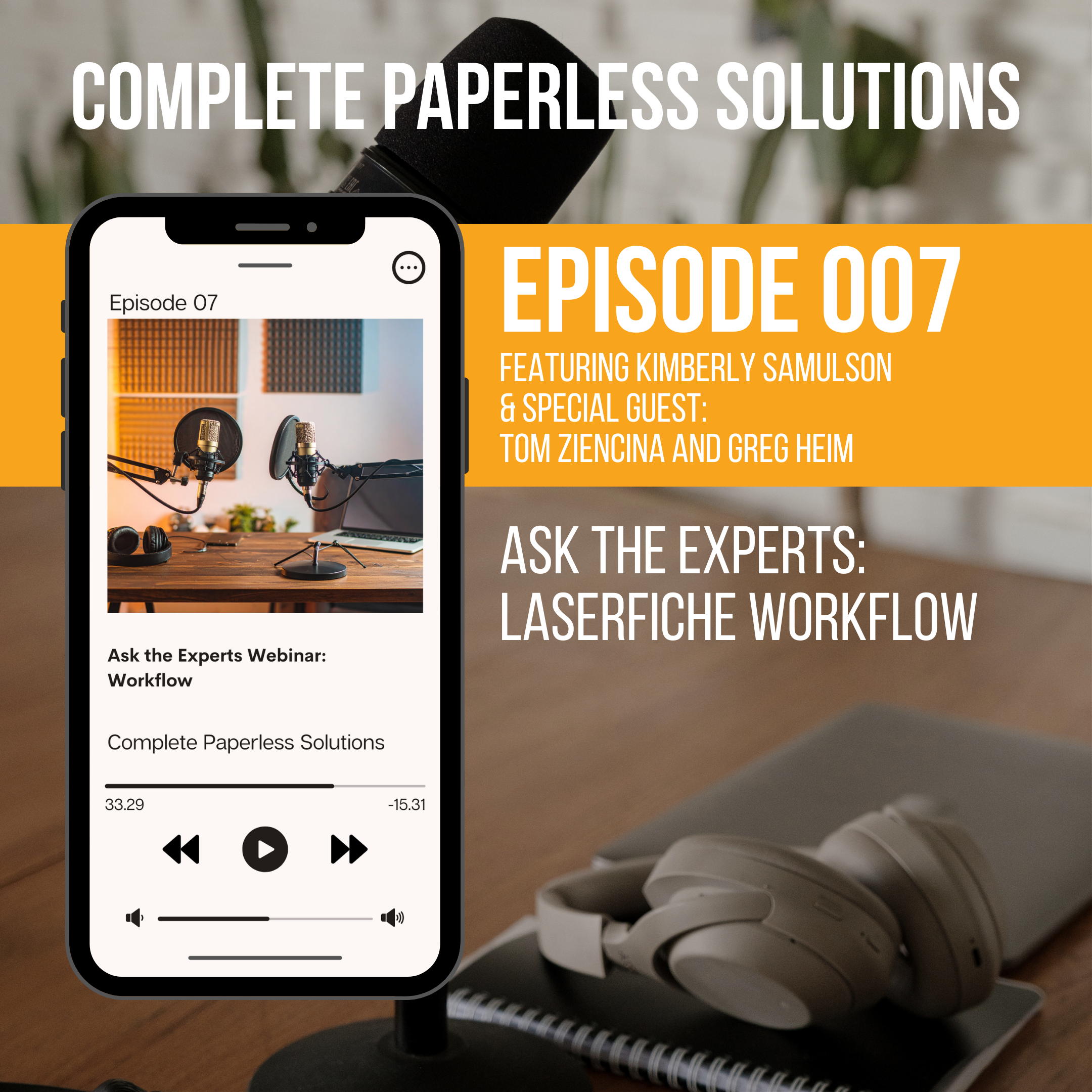 Ask The Experts: Laserfiche Workflow episode artwork