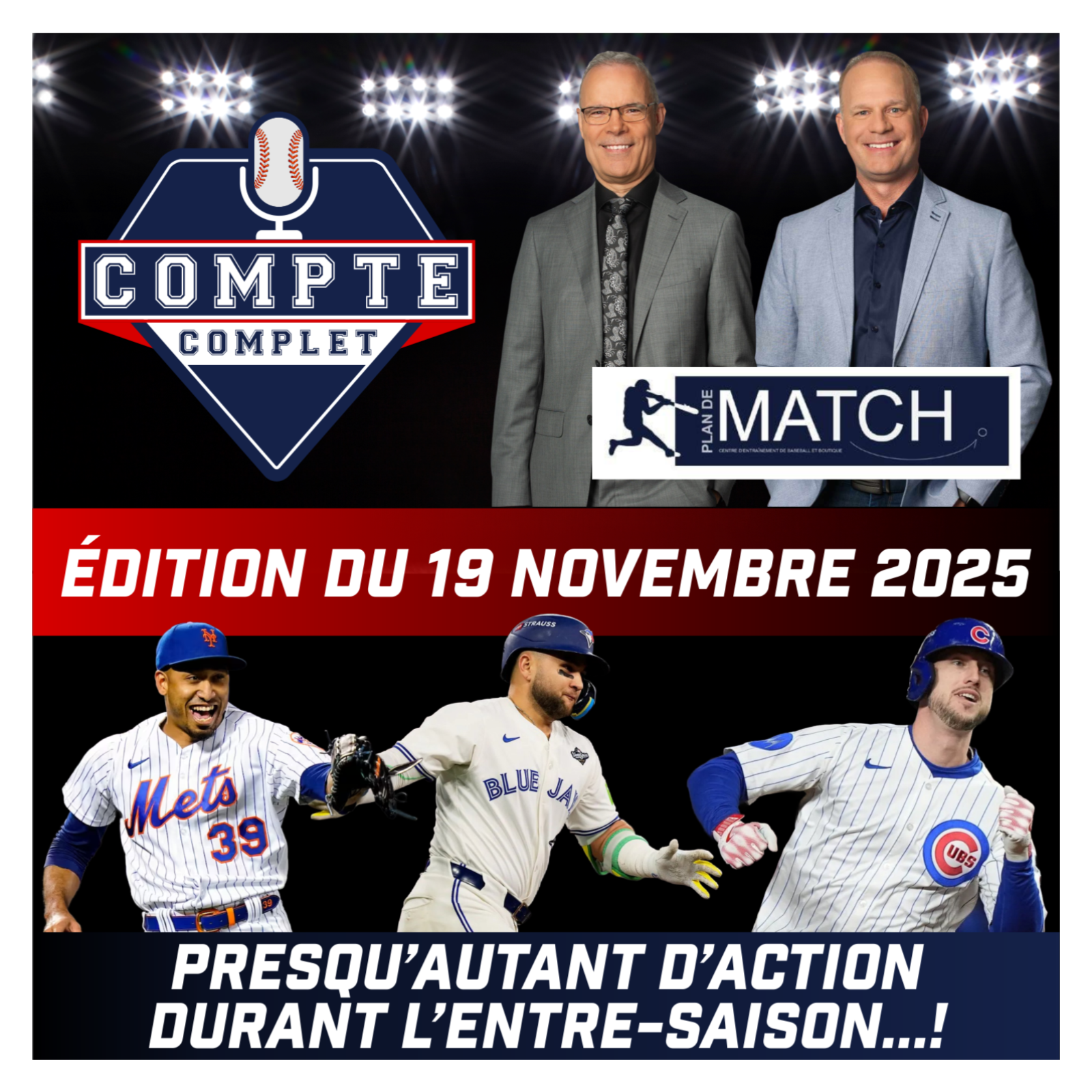 Balado Compte complet ⚾️ 19 novembre 2025