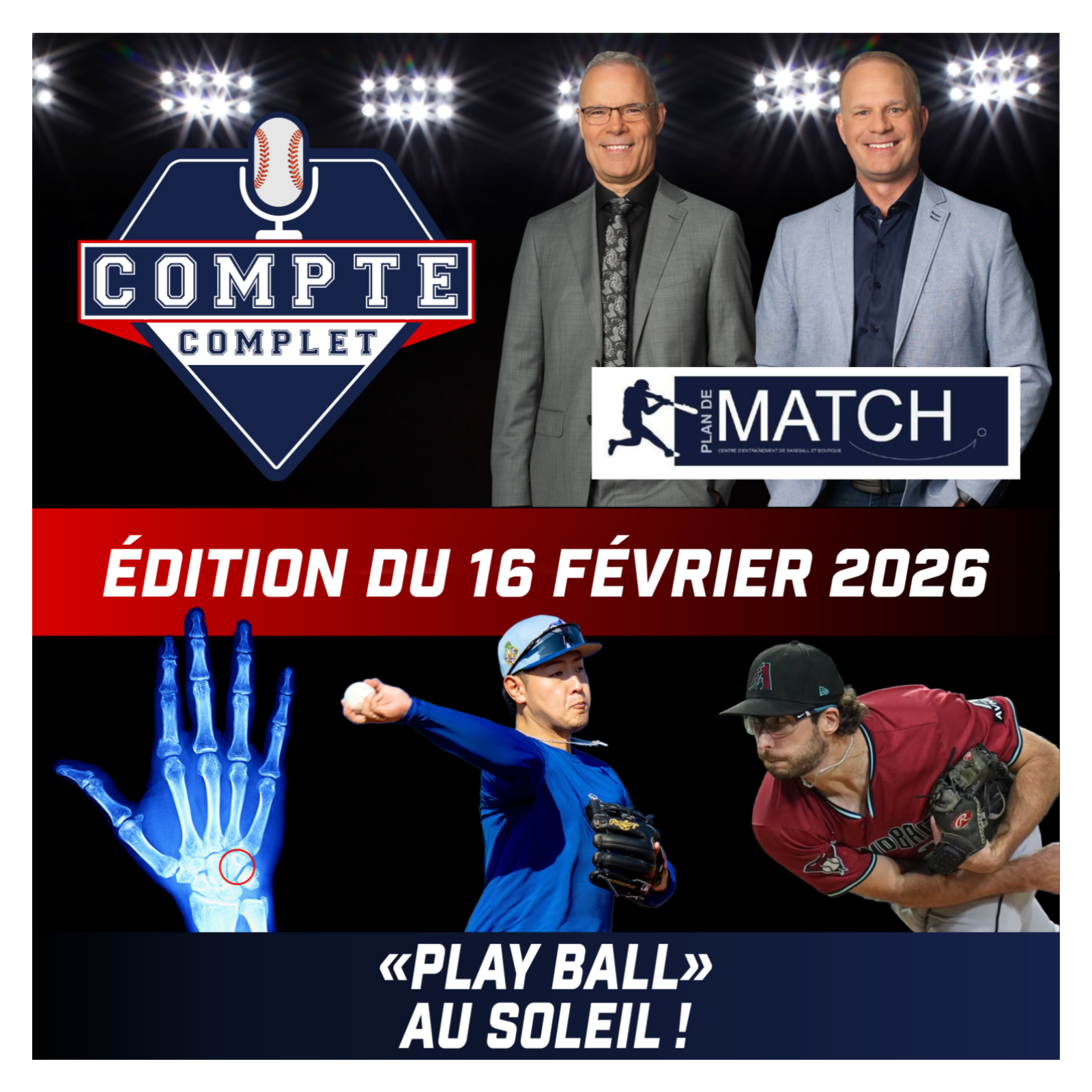 Balado Compte complet ⚾️ 16 février 2026