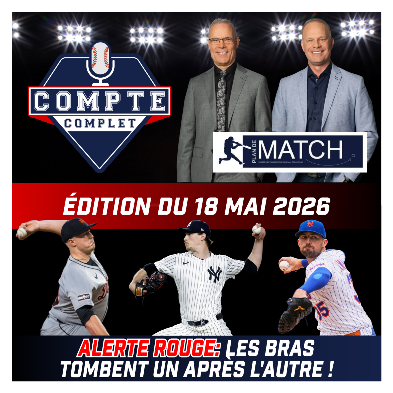 Balado Compte complet ⚾️ 18 mai 2026 episode artwork