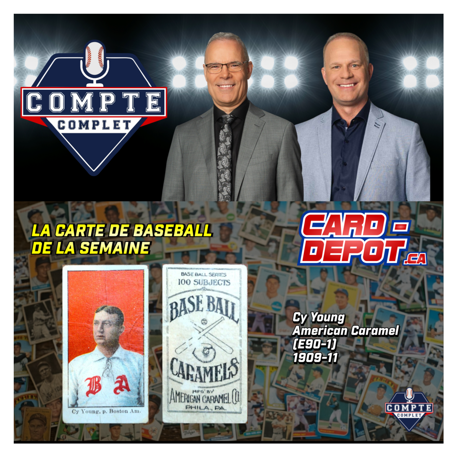 Compte complet du 25 mai 2026: segment La carte de la semaine : Cy Young episode artwork