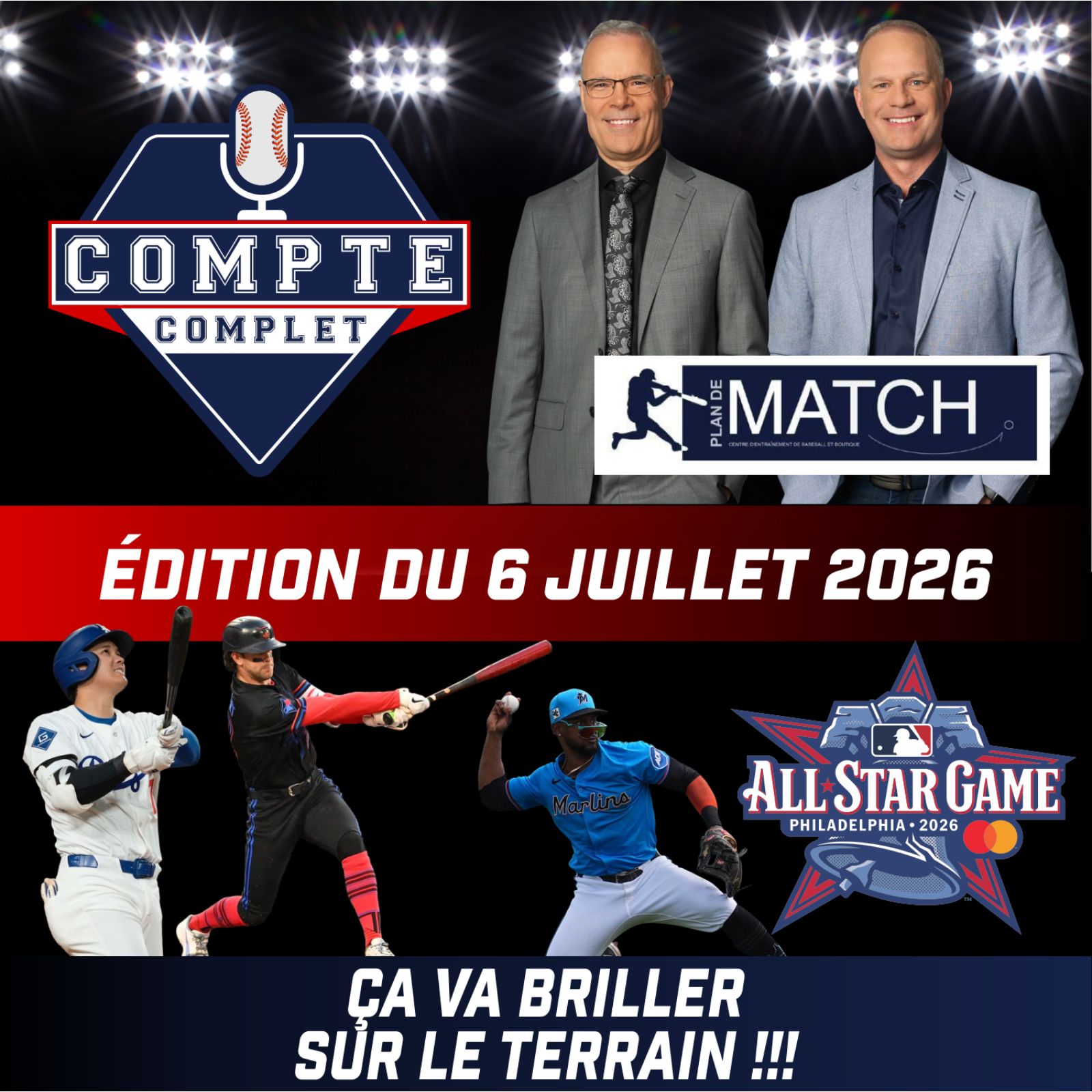 Balado Compte complet du 6 juillet 2026