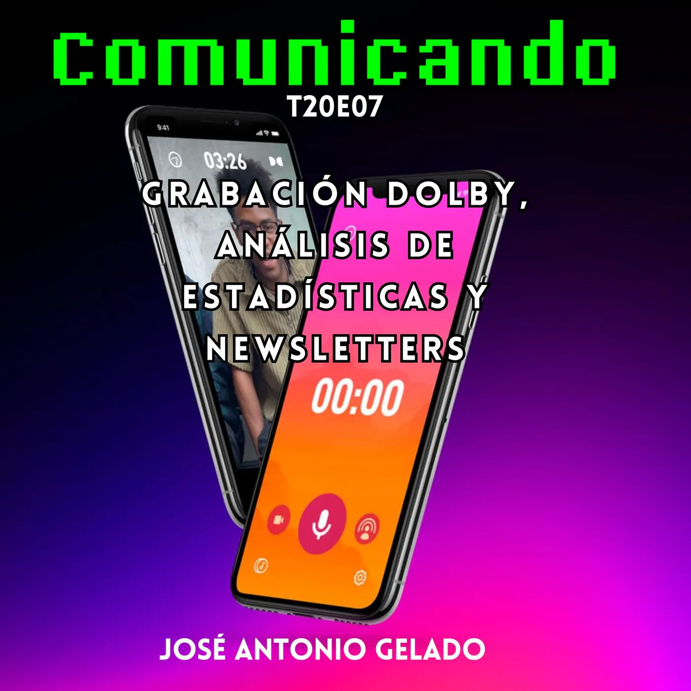 Probando nuevos micros lavalier, app grabadora Dolby on, análisis de estadísticas y newsletters