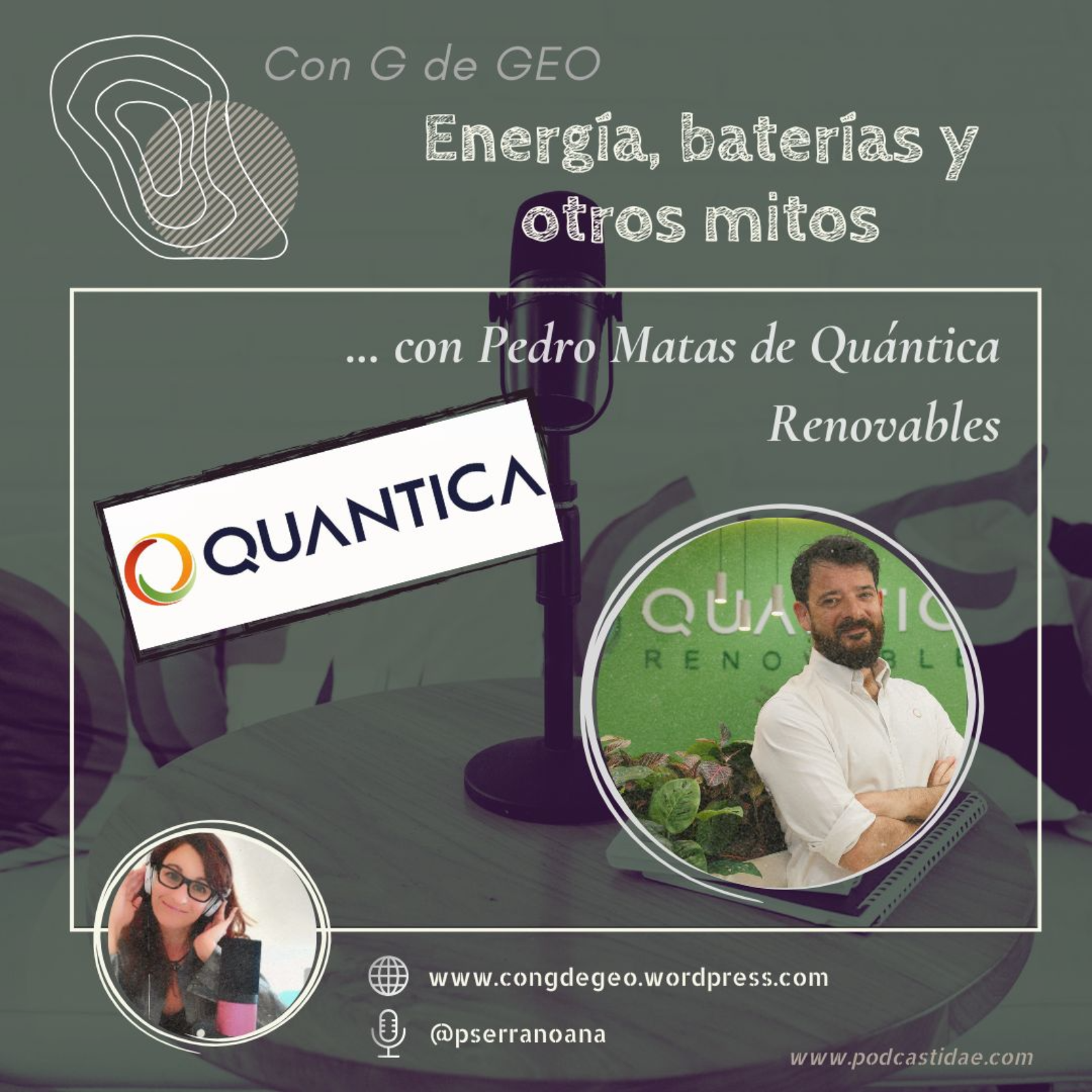 Energía, baterías y otros mitos, con Pedro Matas de Quántica Renovables #75