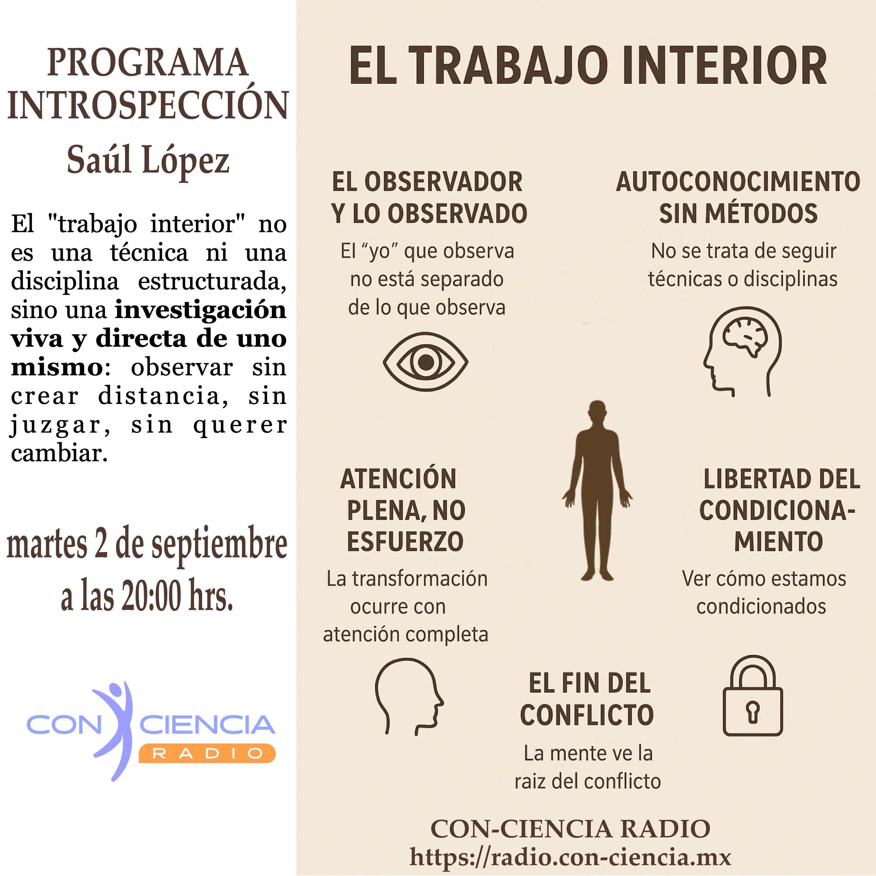 Programa "Introspección"-Saúl López-El Trabajo Interior episode artwork