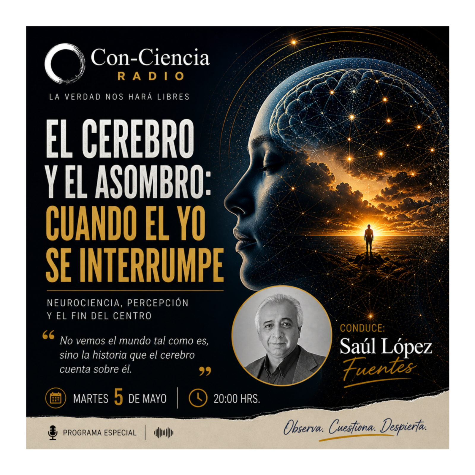 Programa Introspección-Saúl López-El Cerebro y el Asombro episode artwork