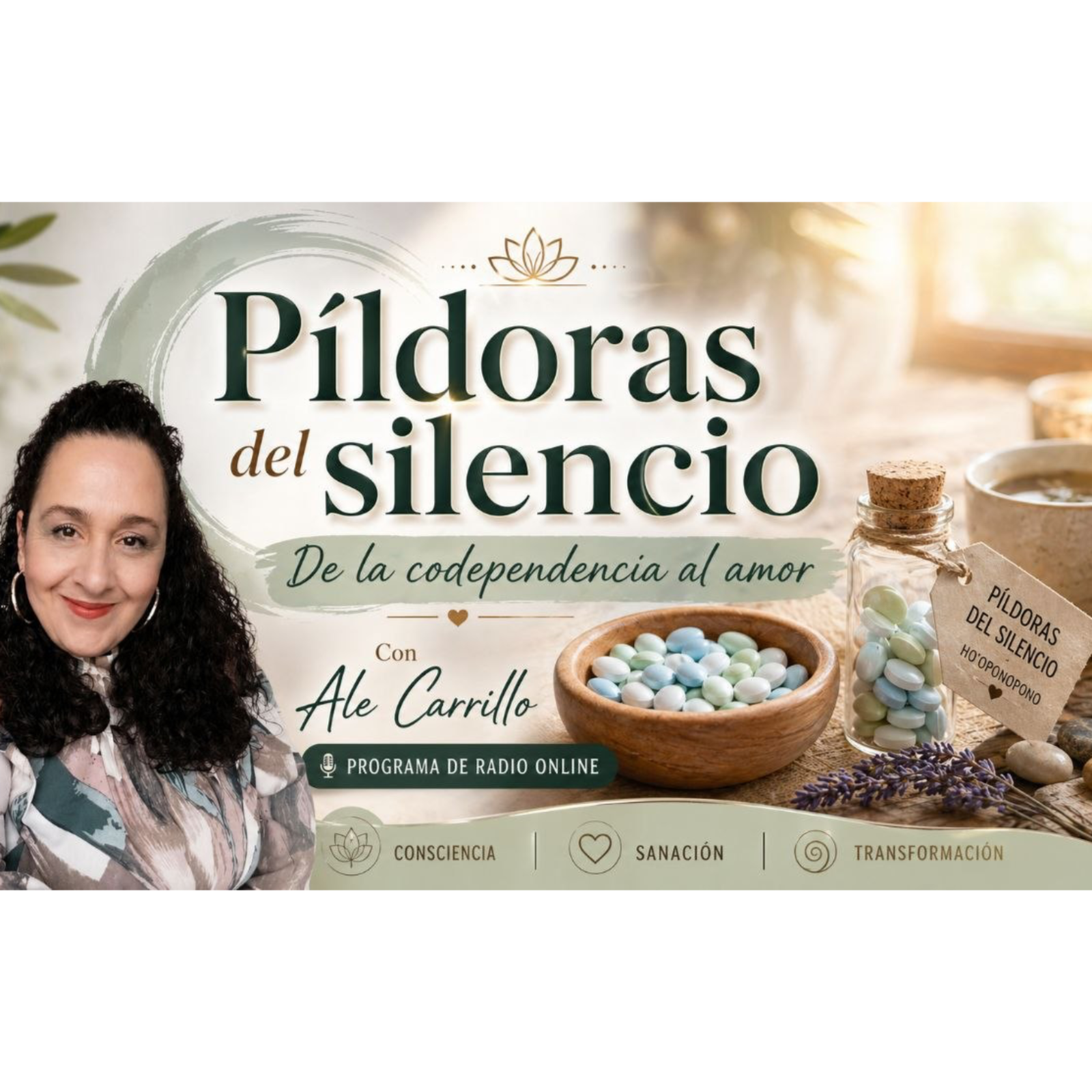 Programa "Píldoras del Silencio"-Psicoterapeuta Ale Carrillo-De la Dependencia al amor episode artwork