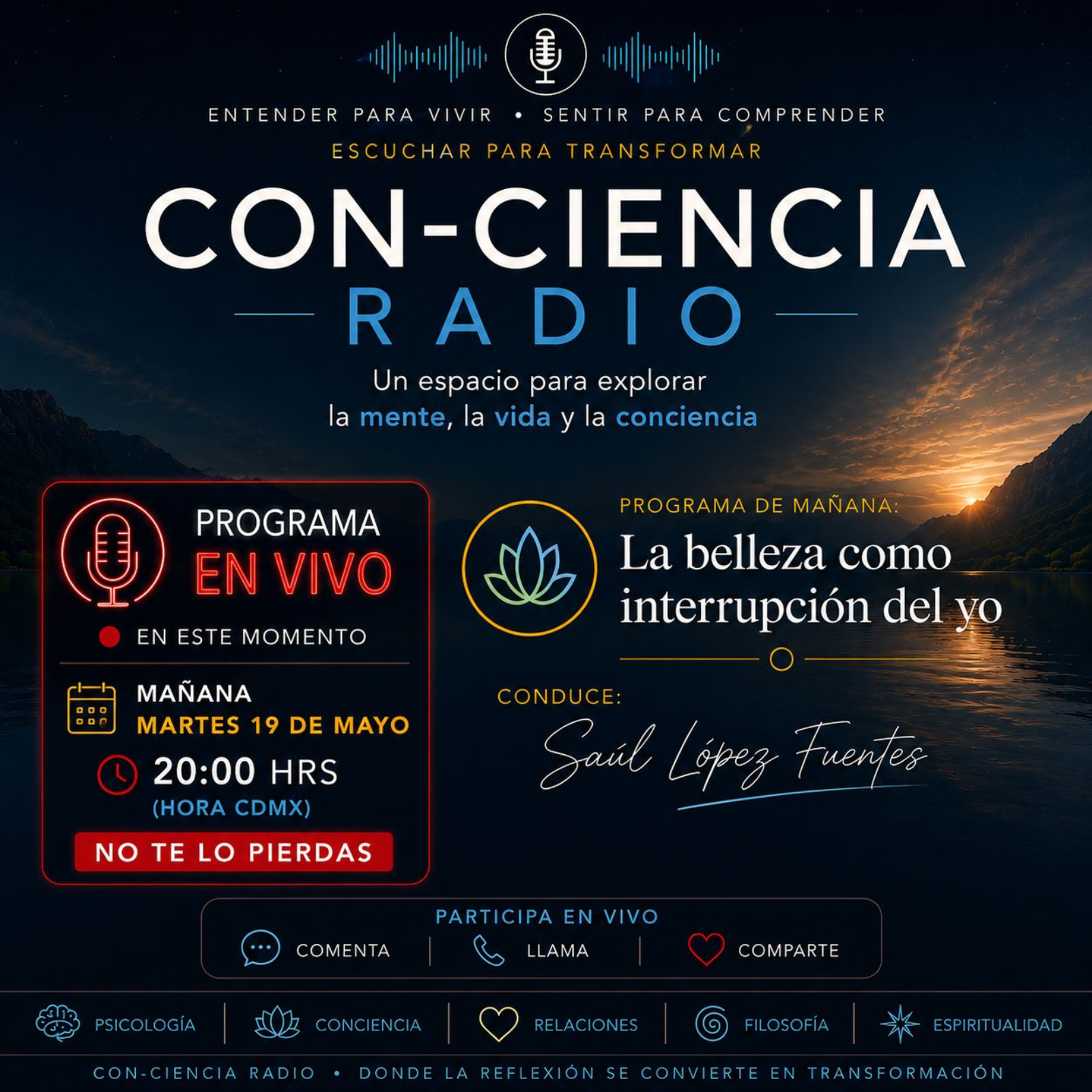 Programa Introspección- Saúl López-La Belleza como interrupción del Yo episode artwork