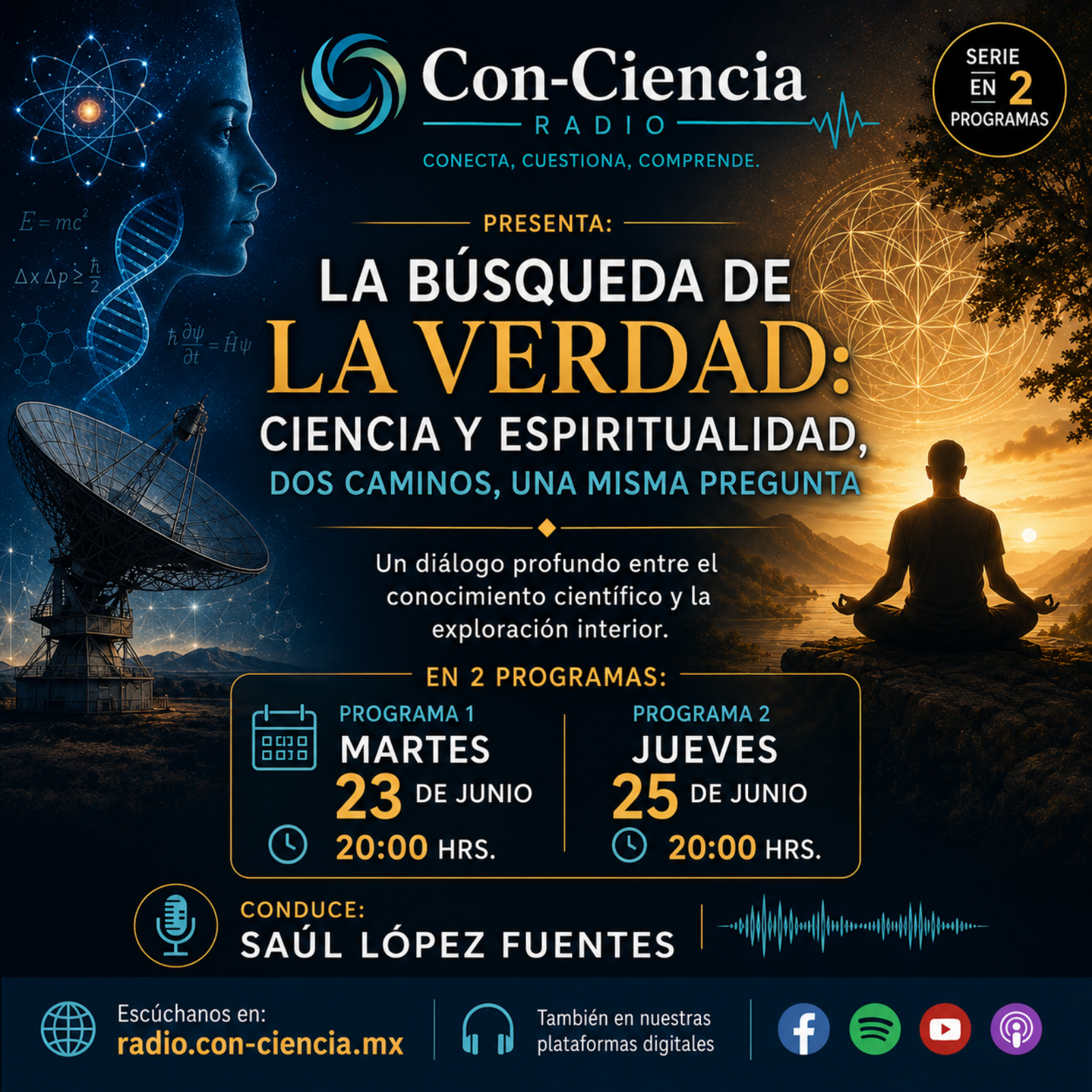 Programa Introspeccion-Saúl López-La busqueda de la verdad, Ciencia y Espíritualidad episode artwork