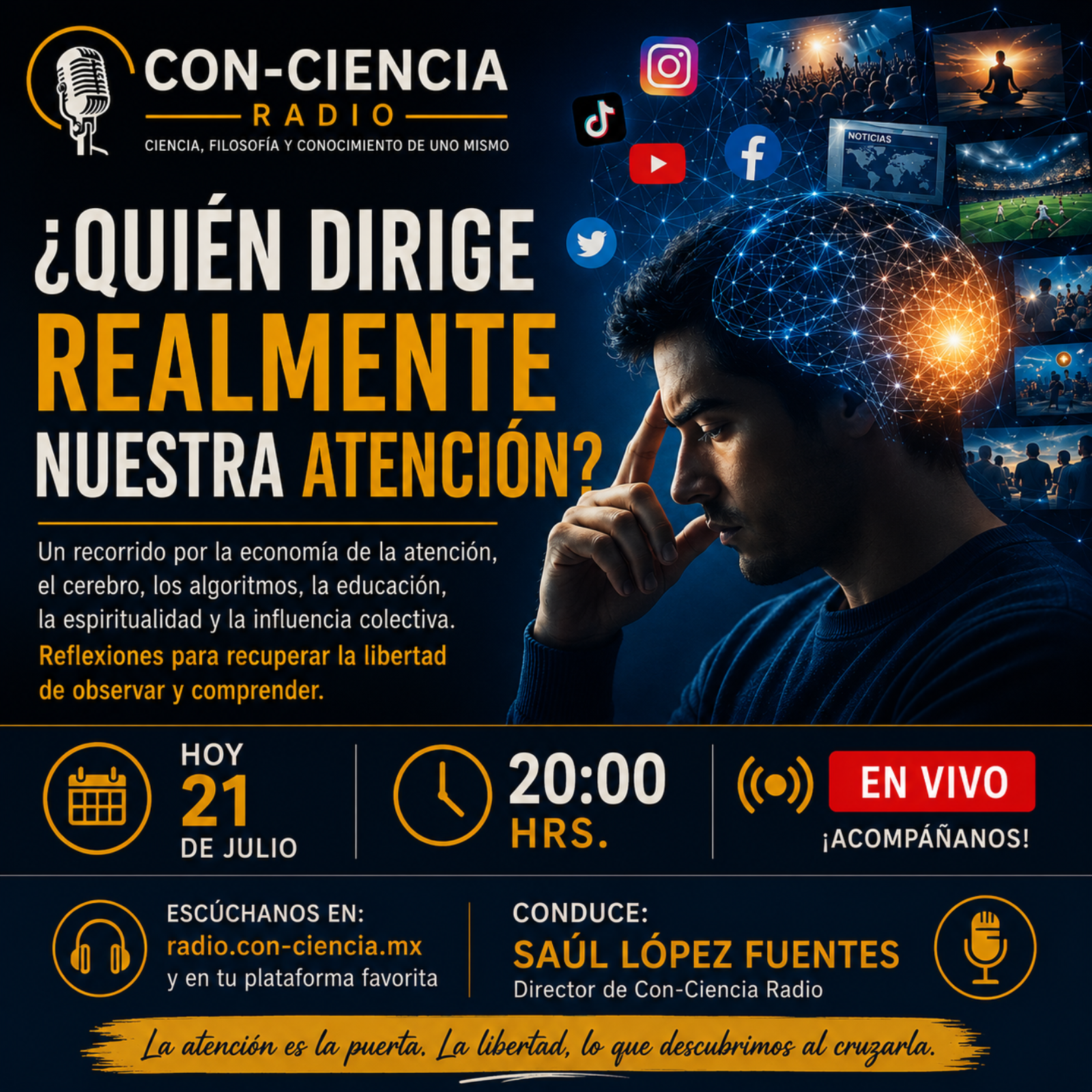 Programa Introspección-Saúl López-¿Quién dirige realmente nuestra atención? episode artwork