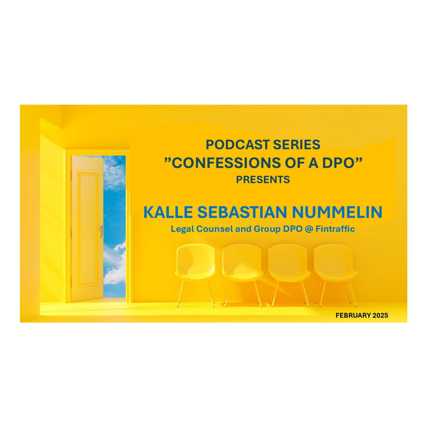 Episode 2: Kalle Sebastian Nummelin, Legal Counsel and Group DPO @ Fintraffic, Finland