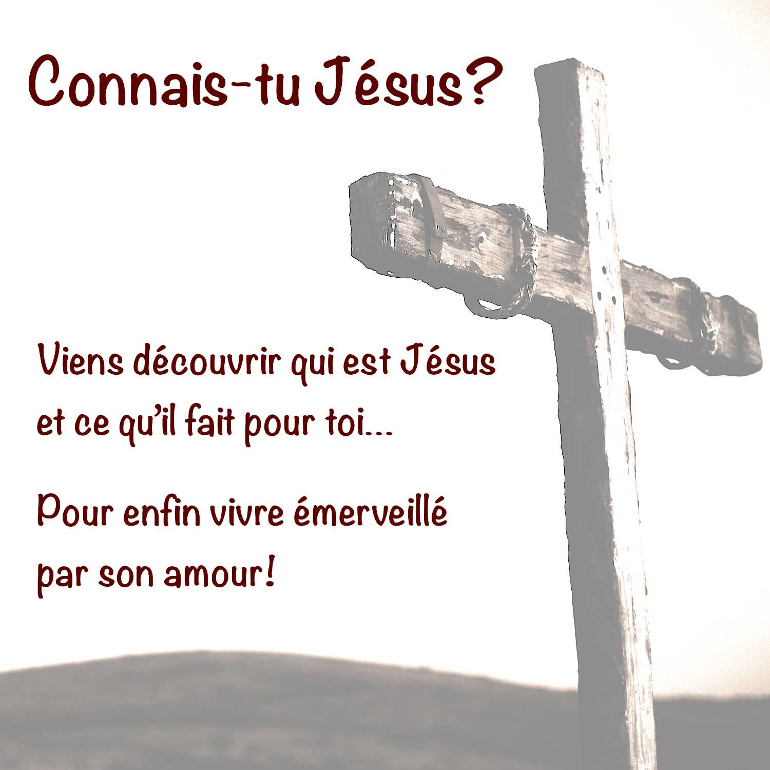 Connais-tu Jésus?