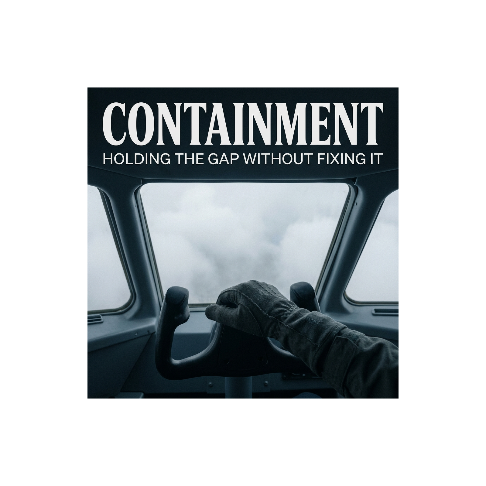 Containment: Holding the Gap Without Fixing It episode artwork