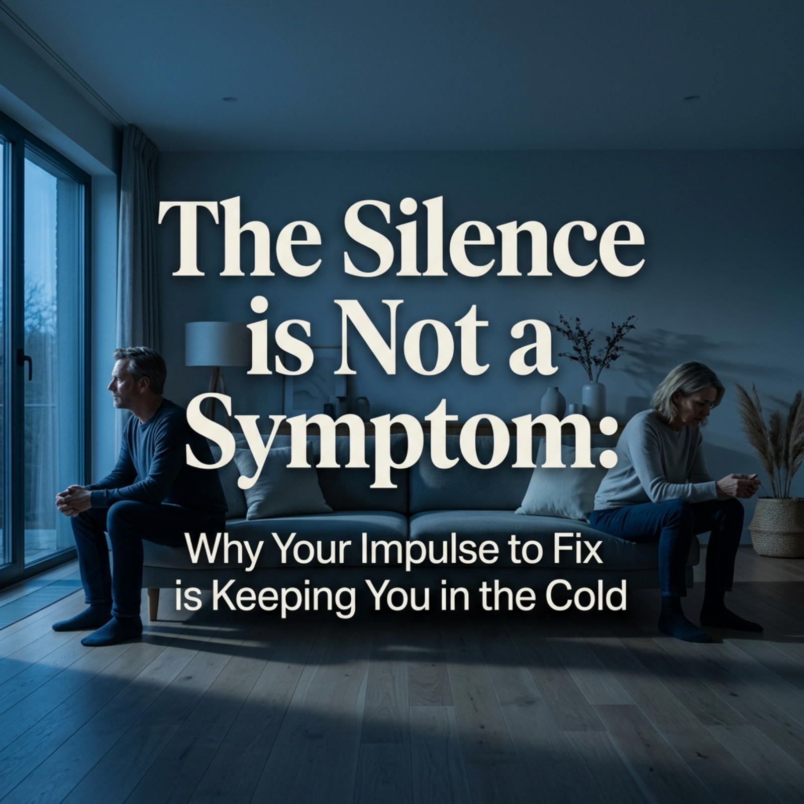The Silence is Not a Symptom: Why Your Impulse to Fix is Keeping You in the Cold episode artwork