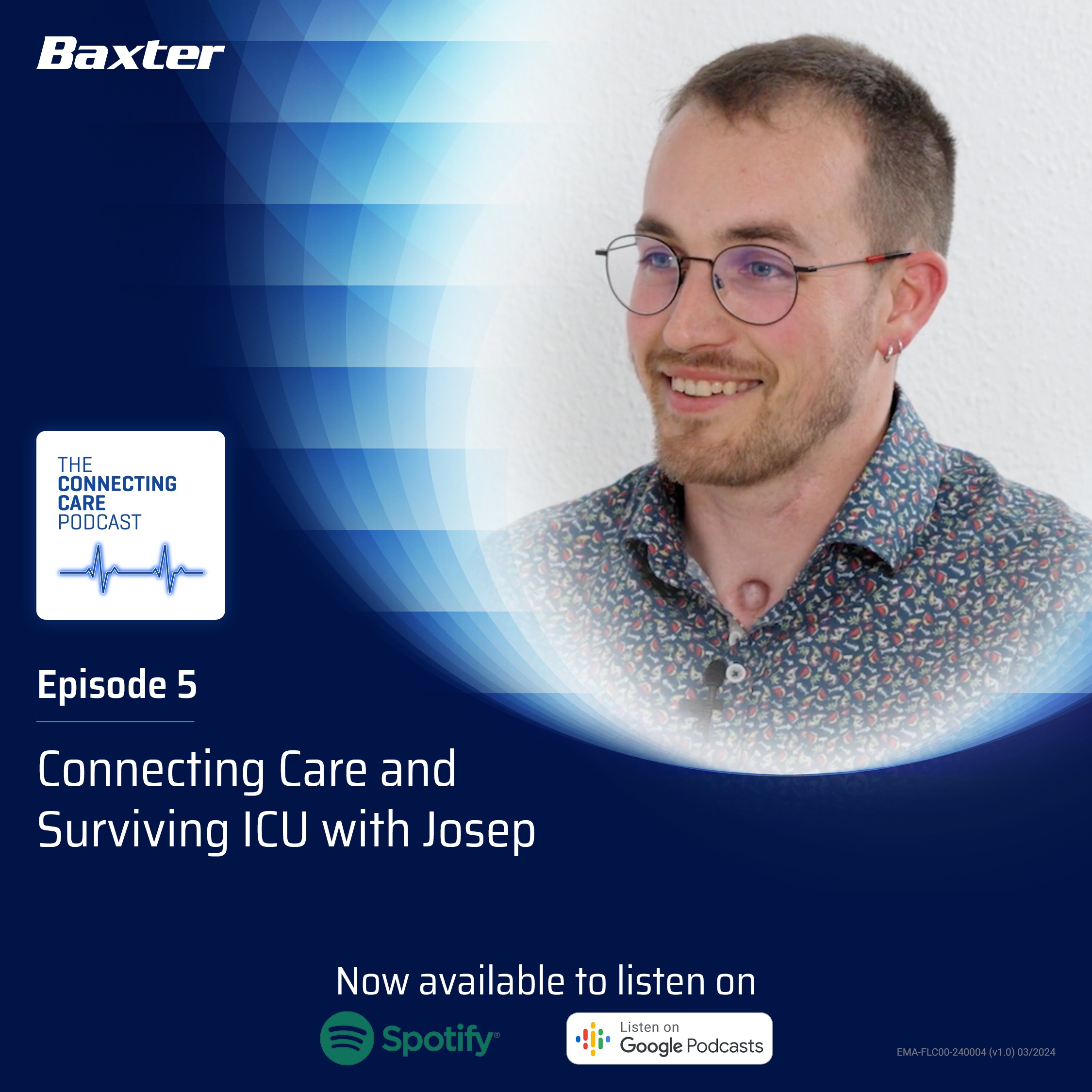 Episode 5 - (English) Connecting Care and Surviving ICU with Josep episode artwork