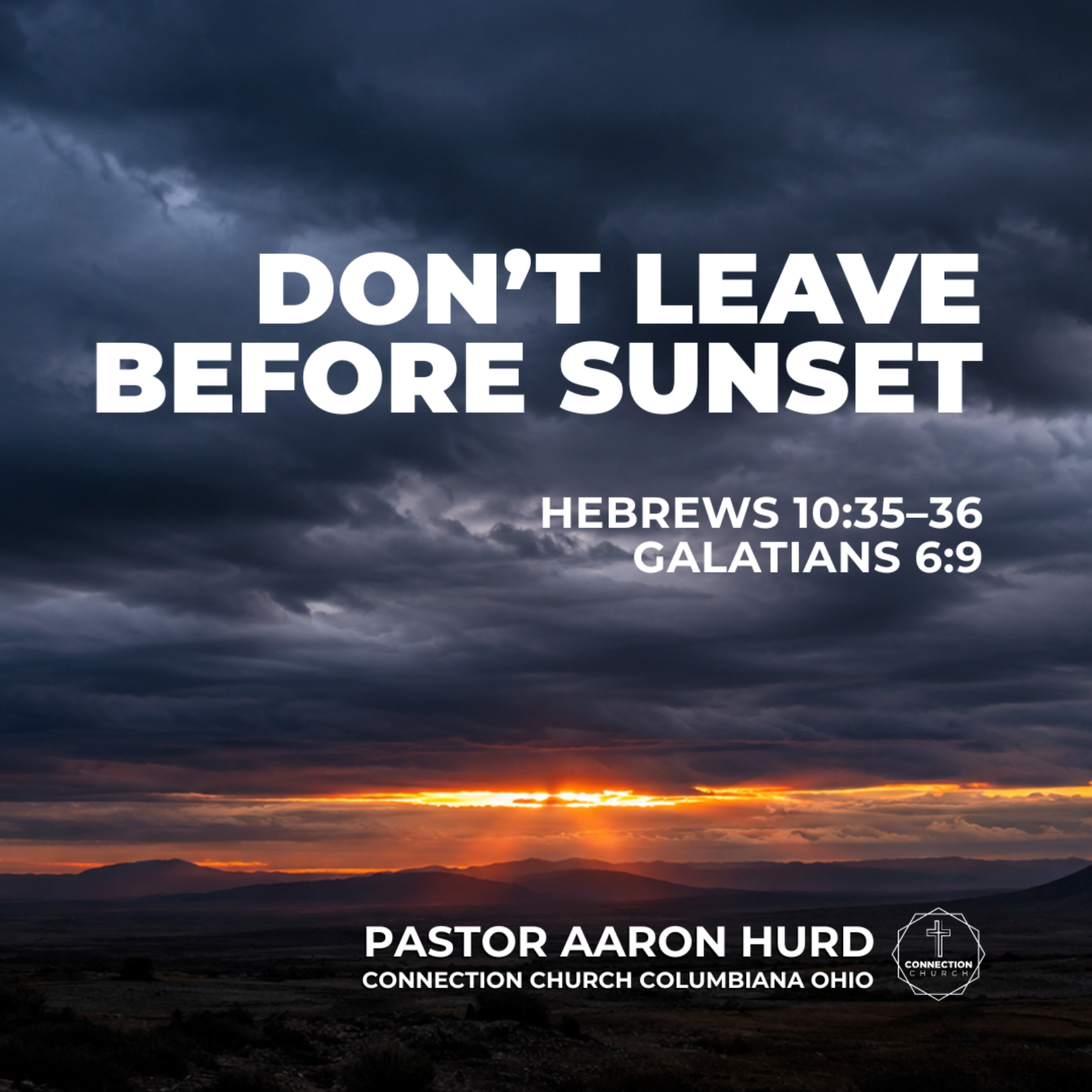 Don’t Leave Before Sunset episode artwork