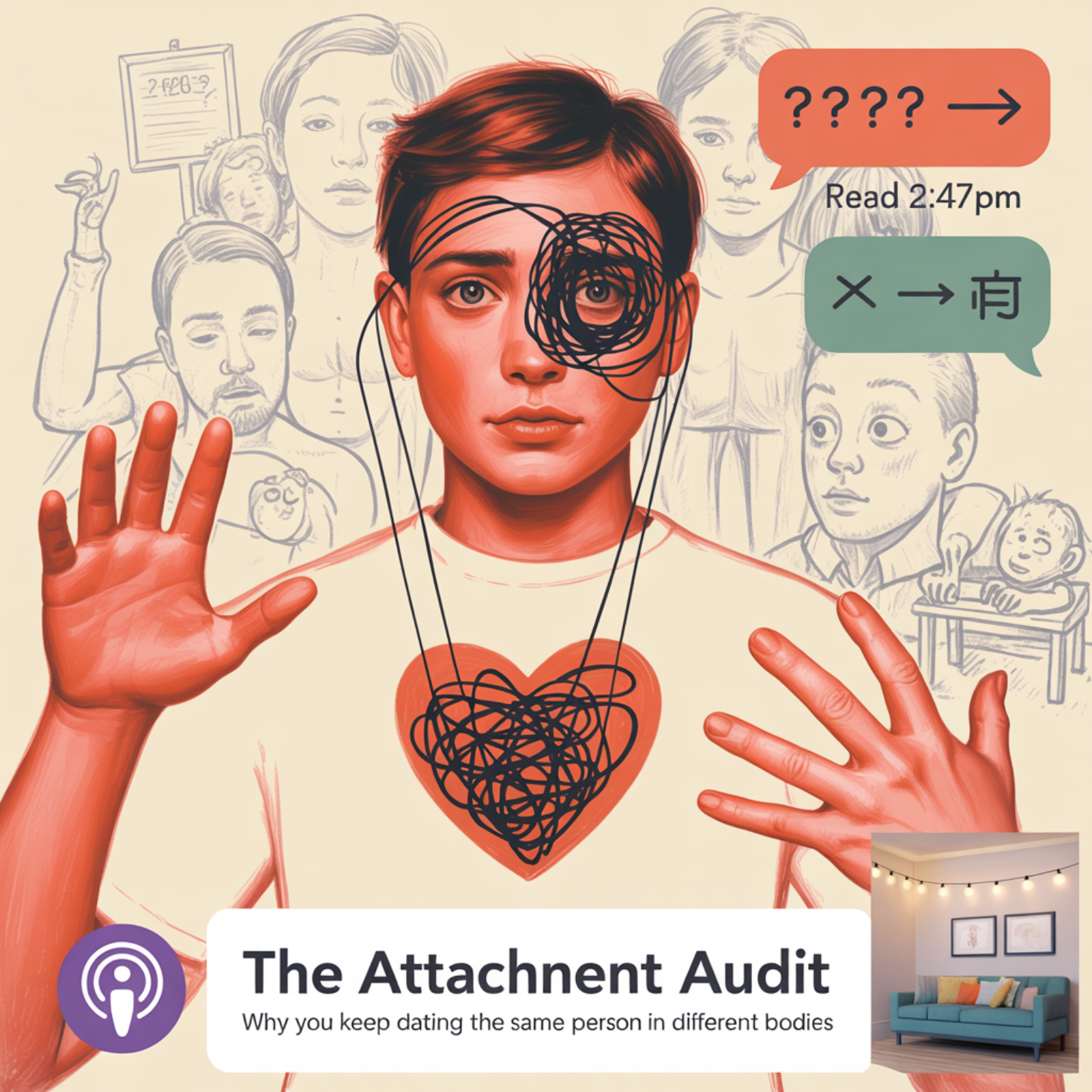 The Attachment Audit: Why You Keep Dating the Same Person in Different Bodies episode artwork