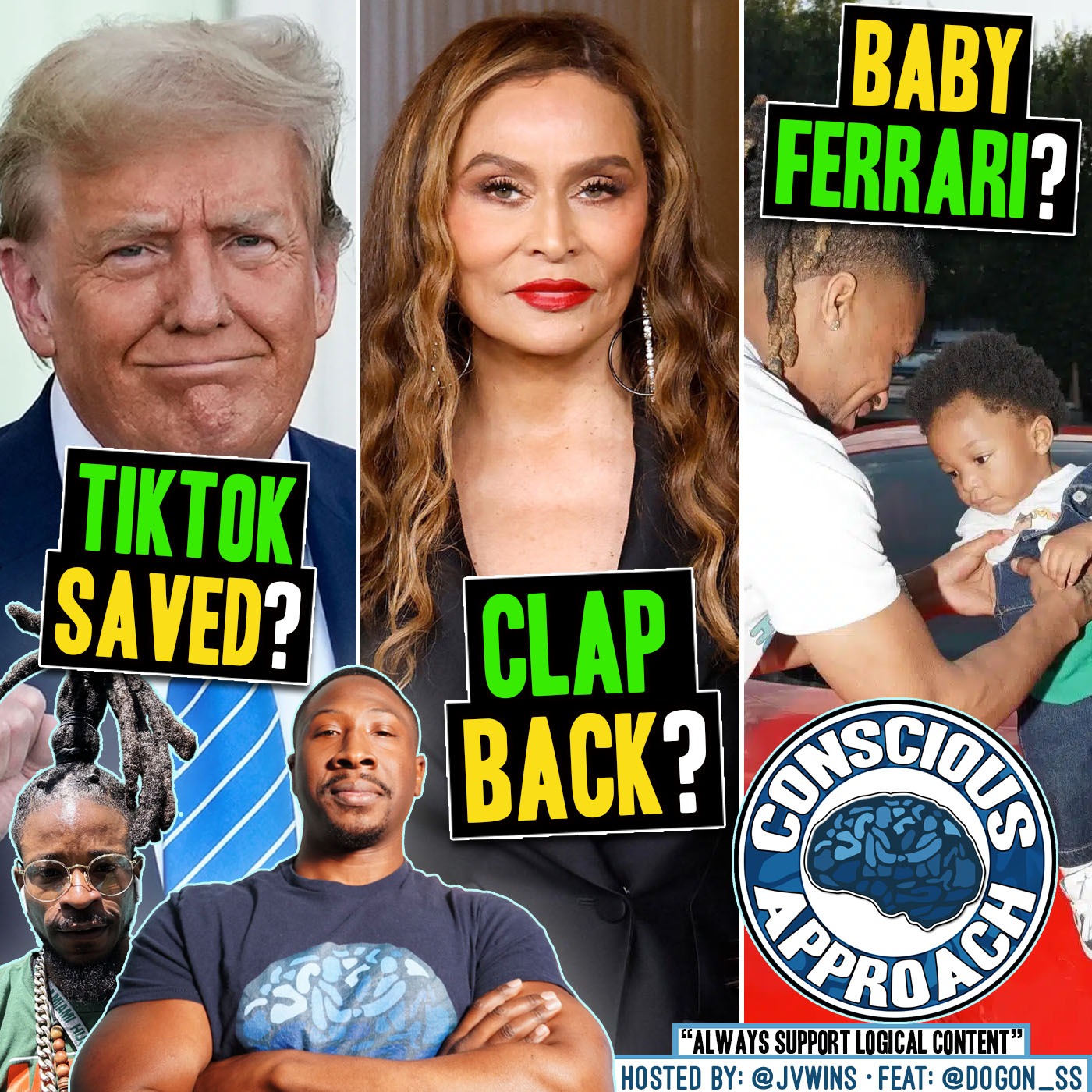 12/31/24: Trump Saving Tik Tok? Tina Knowles Defends Beyonce; DDG Buys Son a Ferrari