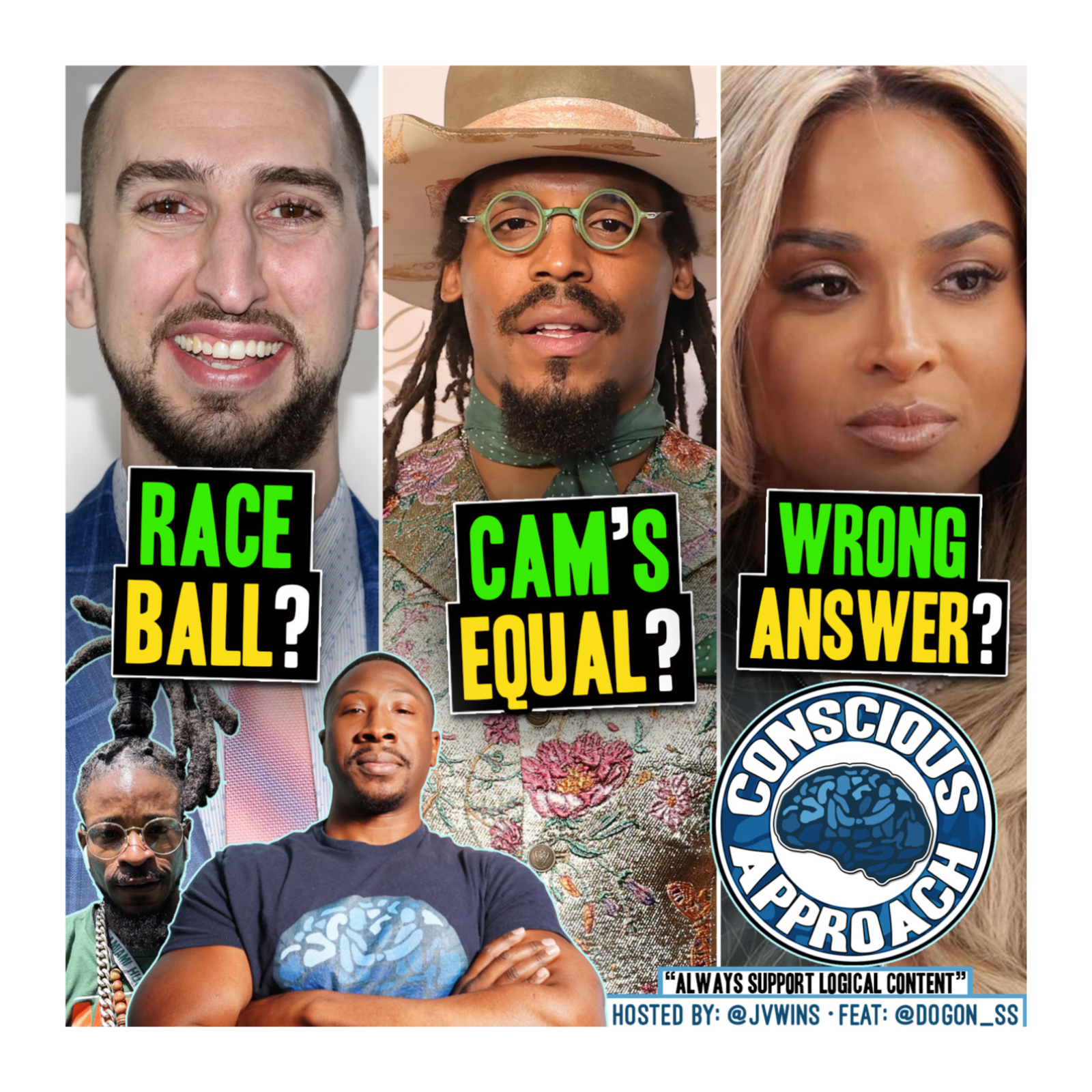 2/17/26: Wedding Ring vs. Super Bowl Ring; Racial All-Star Game; Equal to White People in College