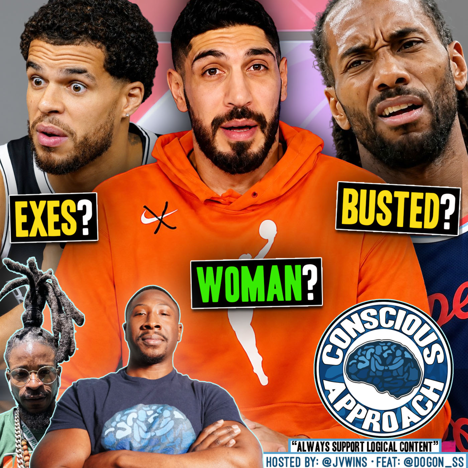 8/11/26: Enes Kanter Joining WNBA; Kawhi Leonard’s Scam; Michael Porter Jr.’s Exes episode artwork