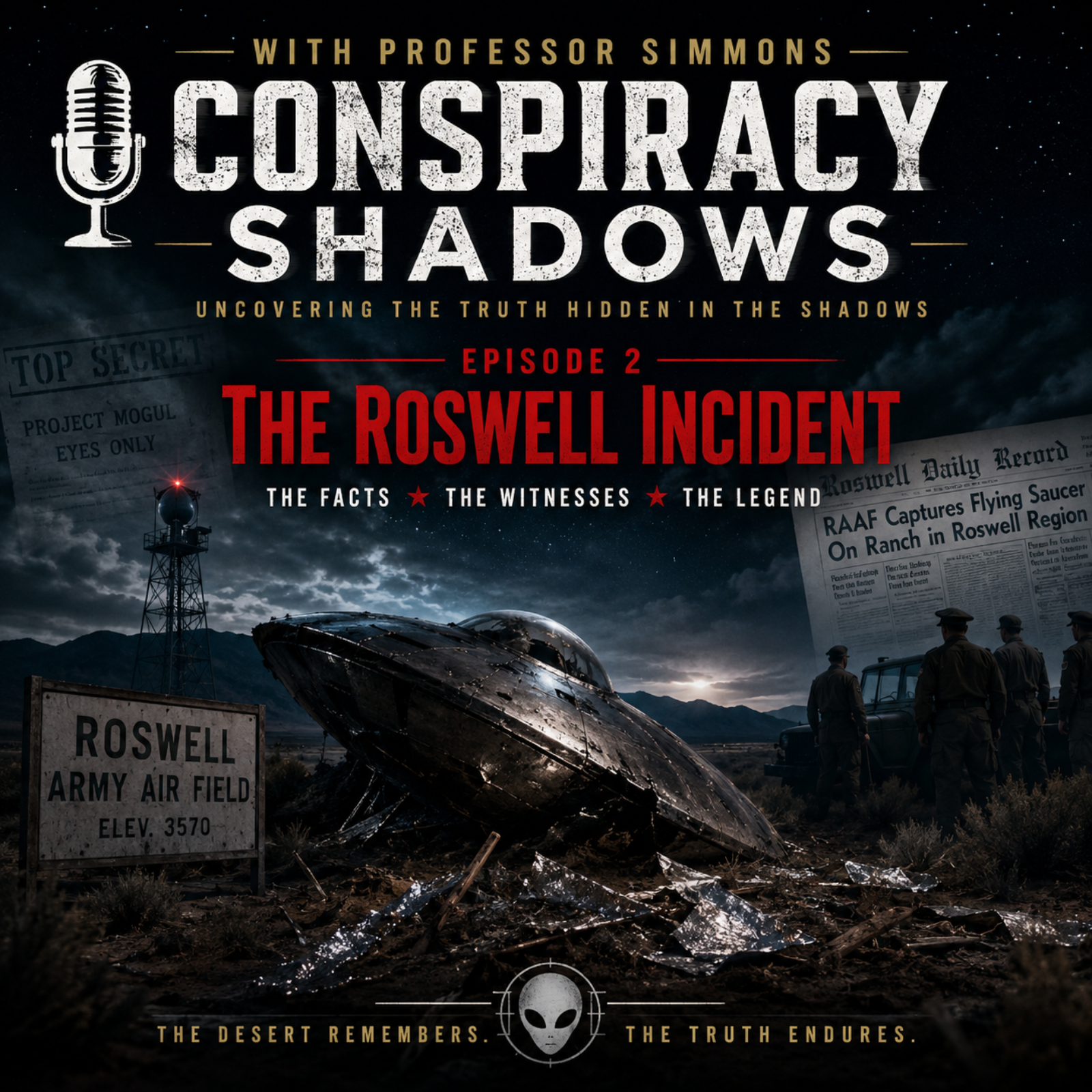Roswell incident episode artwork