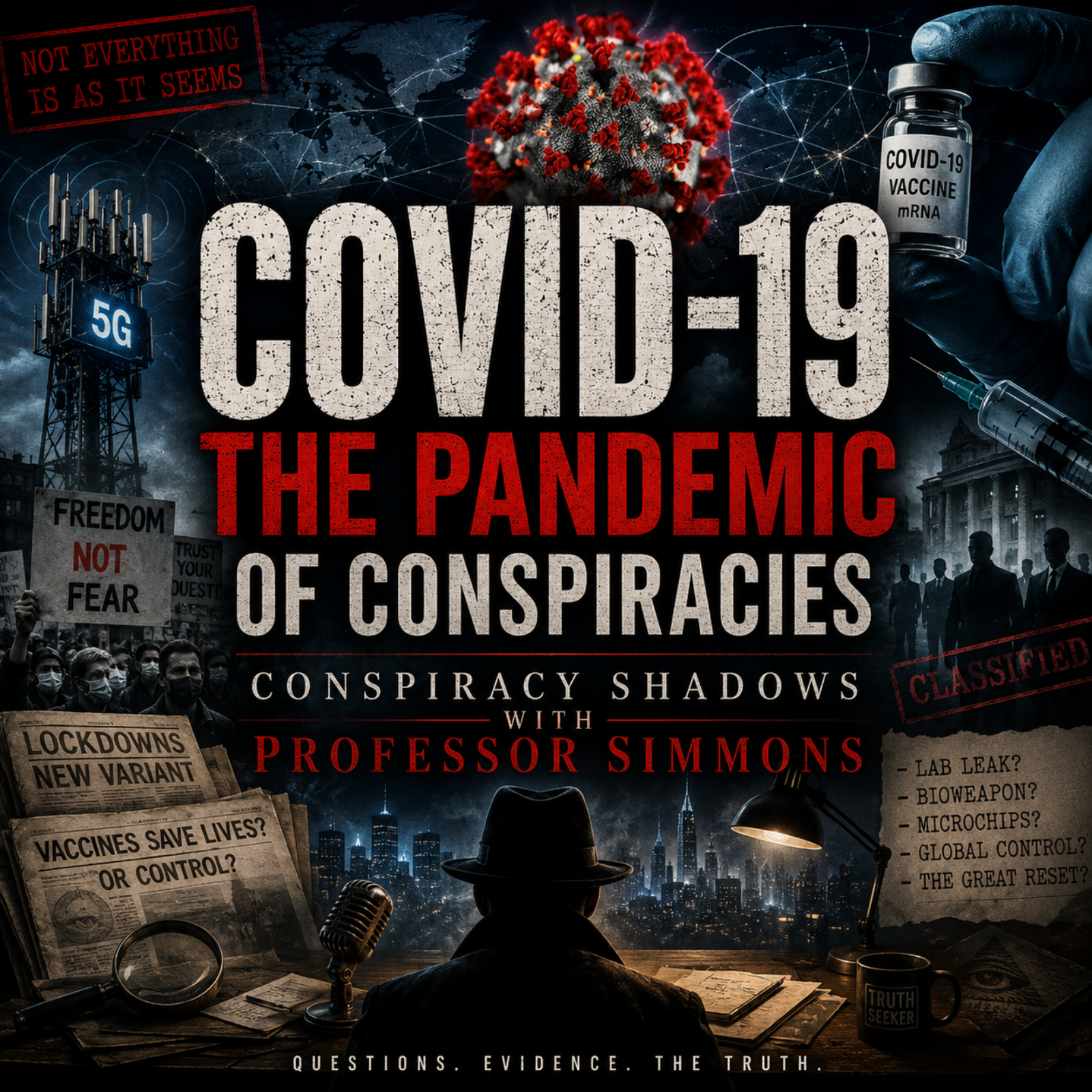 COVID-19: The Pandemic of Conspiracies episode artwork