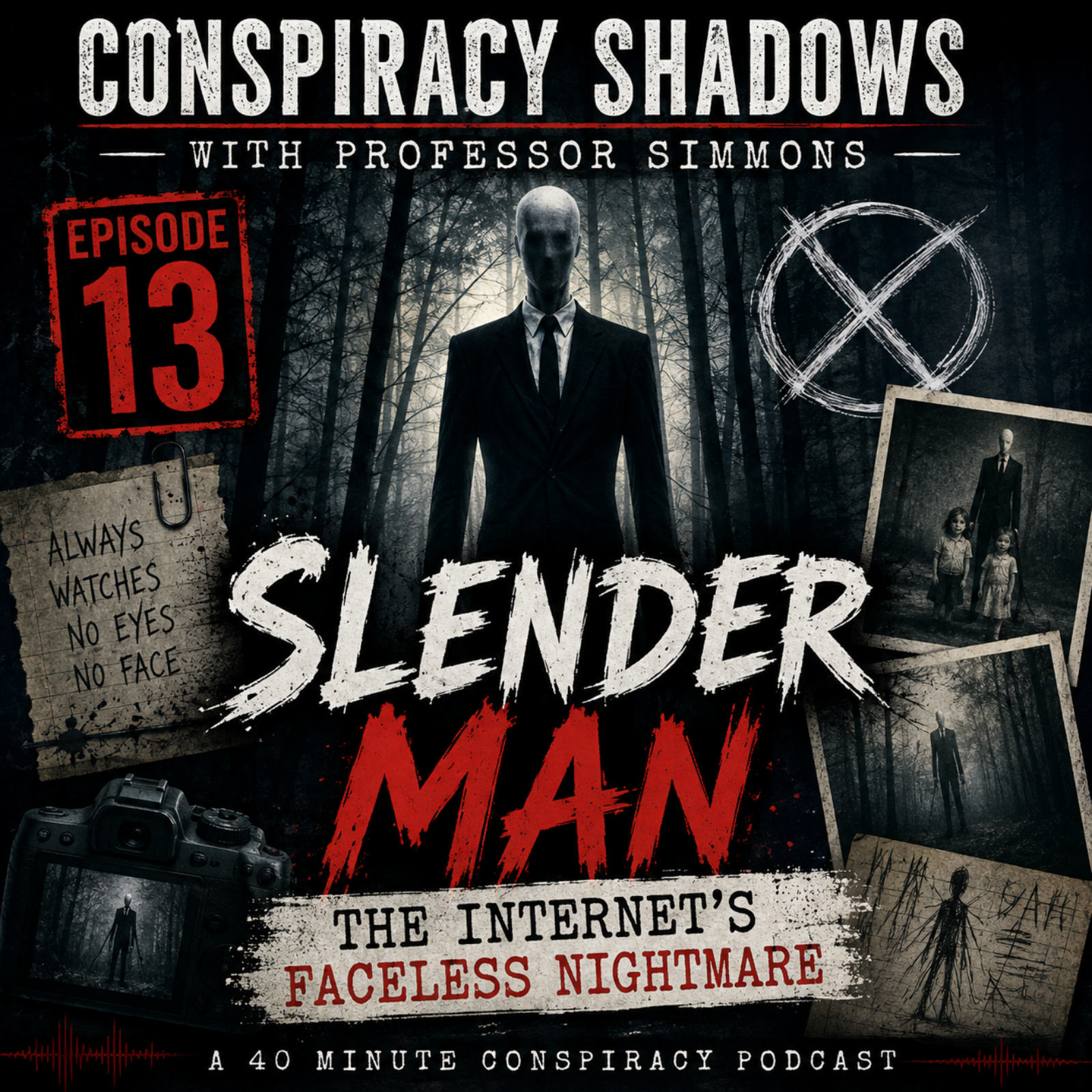 Slender Man - The Internet's Faceless Nightmare episode artwork