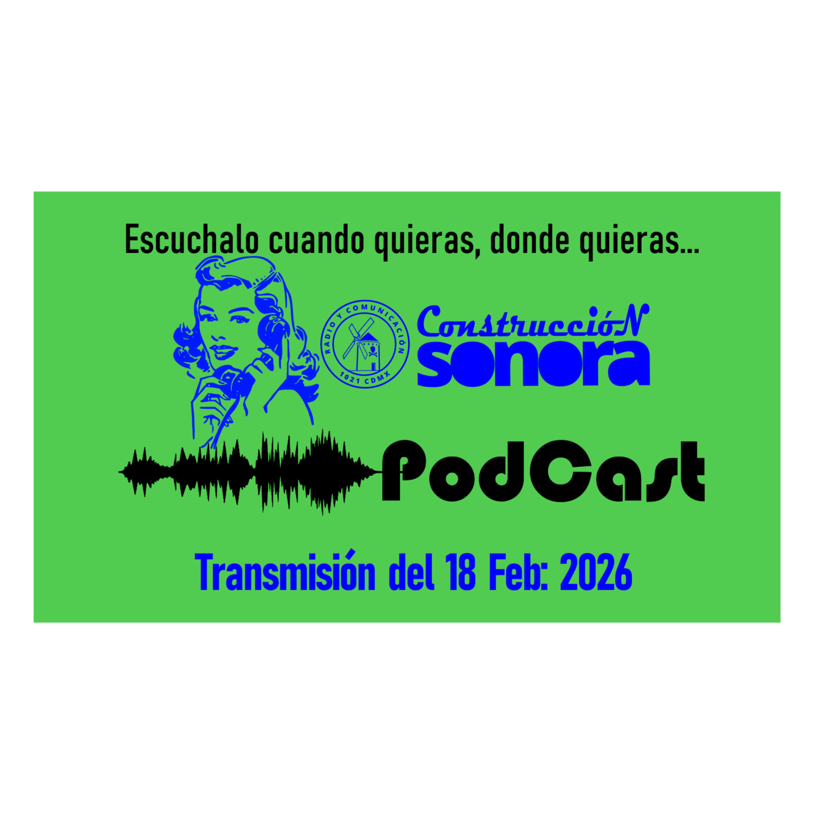 Construcción Radio CDMX