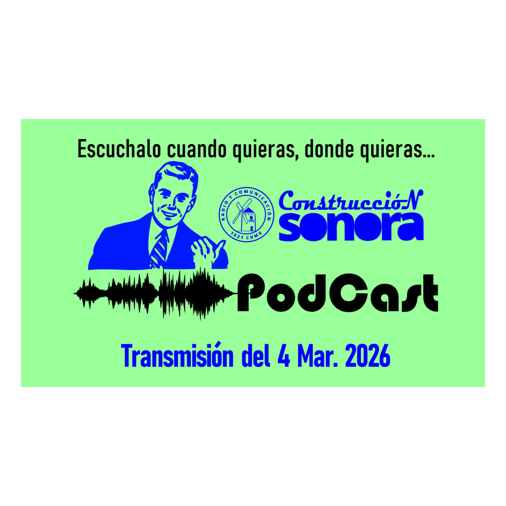 Construcción Radio CDMX