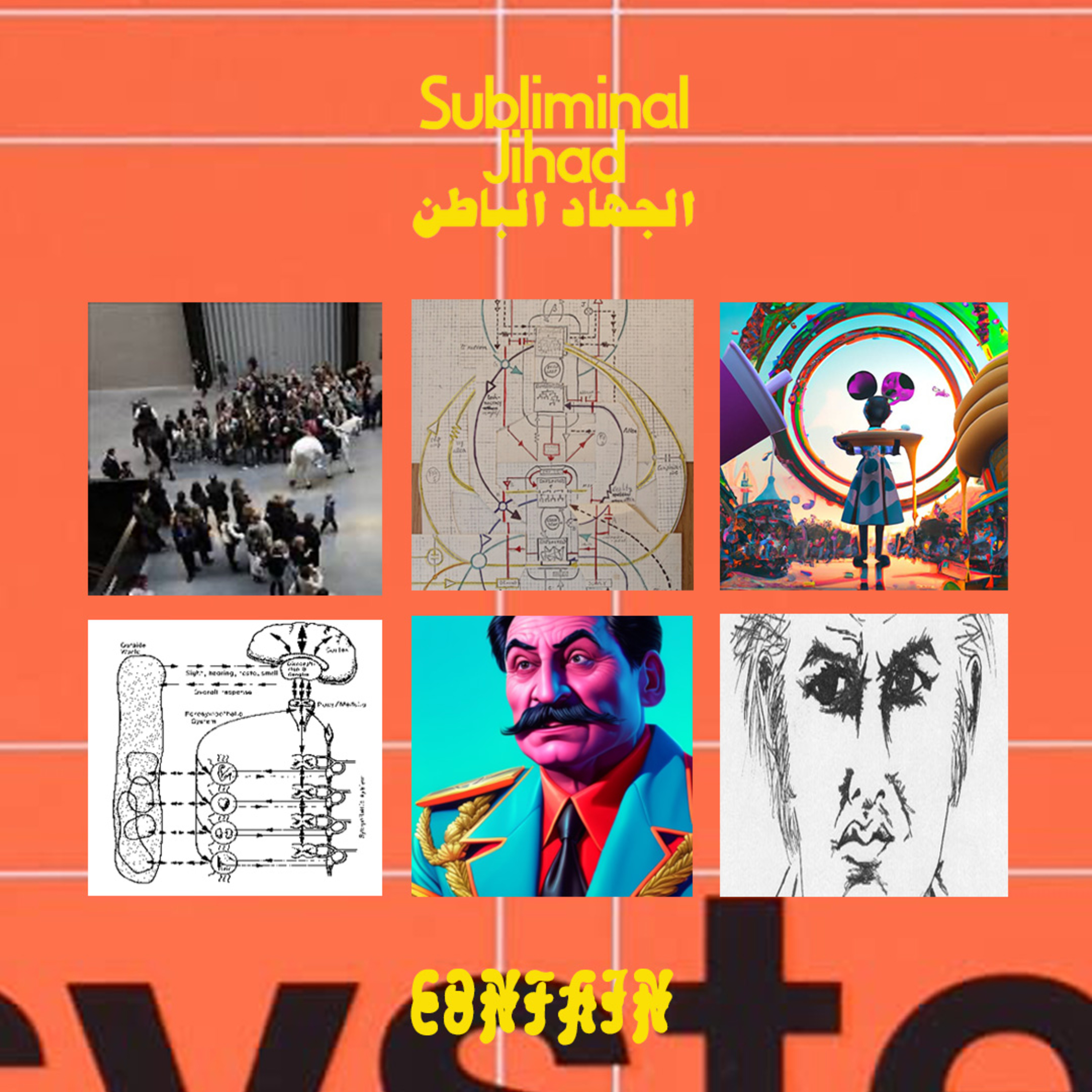 Pt. 1 of 4 - 152. Lysergic Computative Stalin: Images w/ Subliminal Jihad episode artwork
