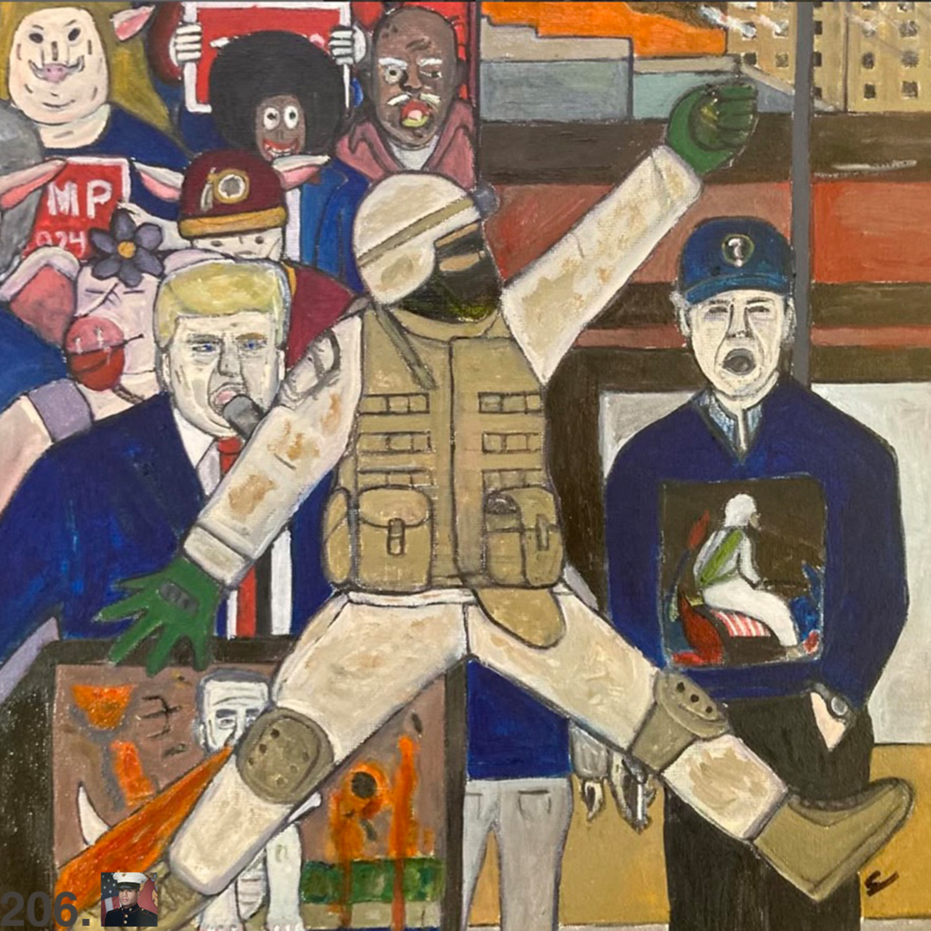 *Preview* 206. The Art of War w/ Darnell the Artist episode artwork