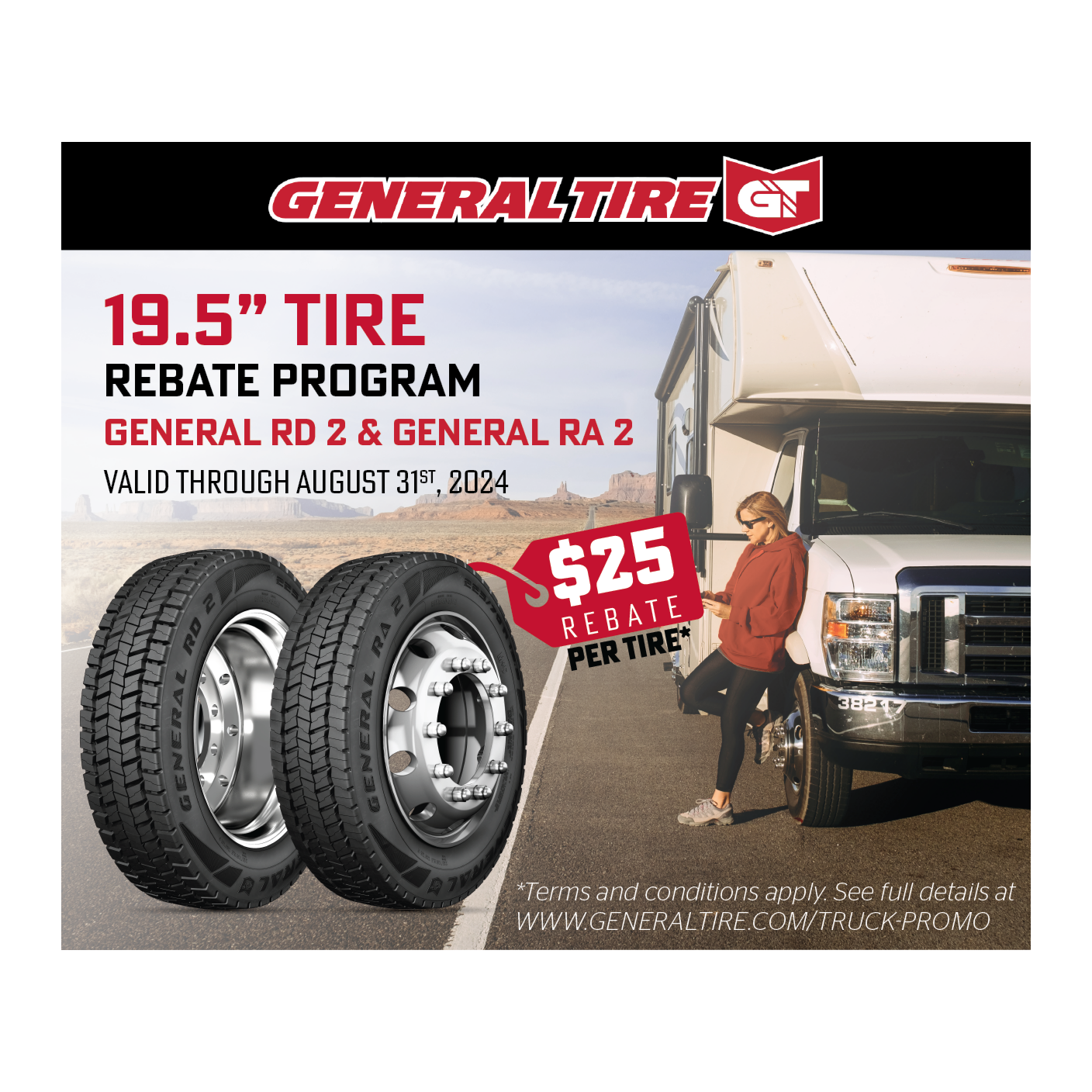 GT Delivers with New 19.5" Rebate Promo