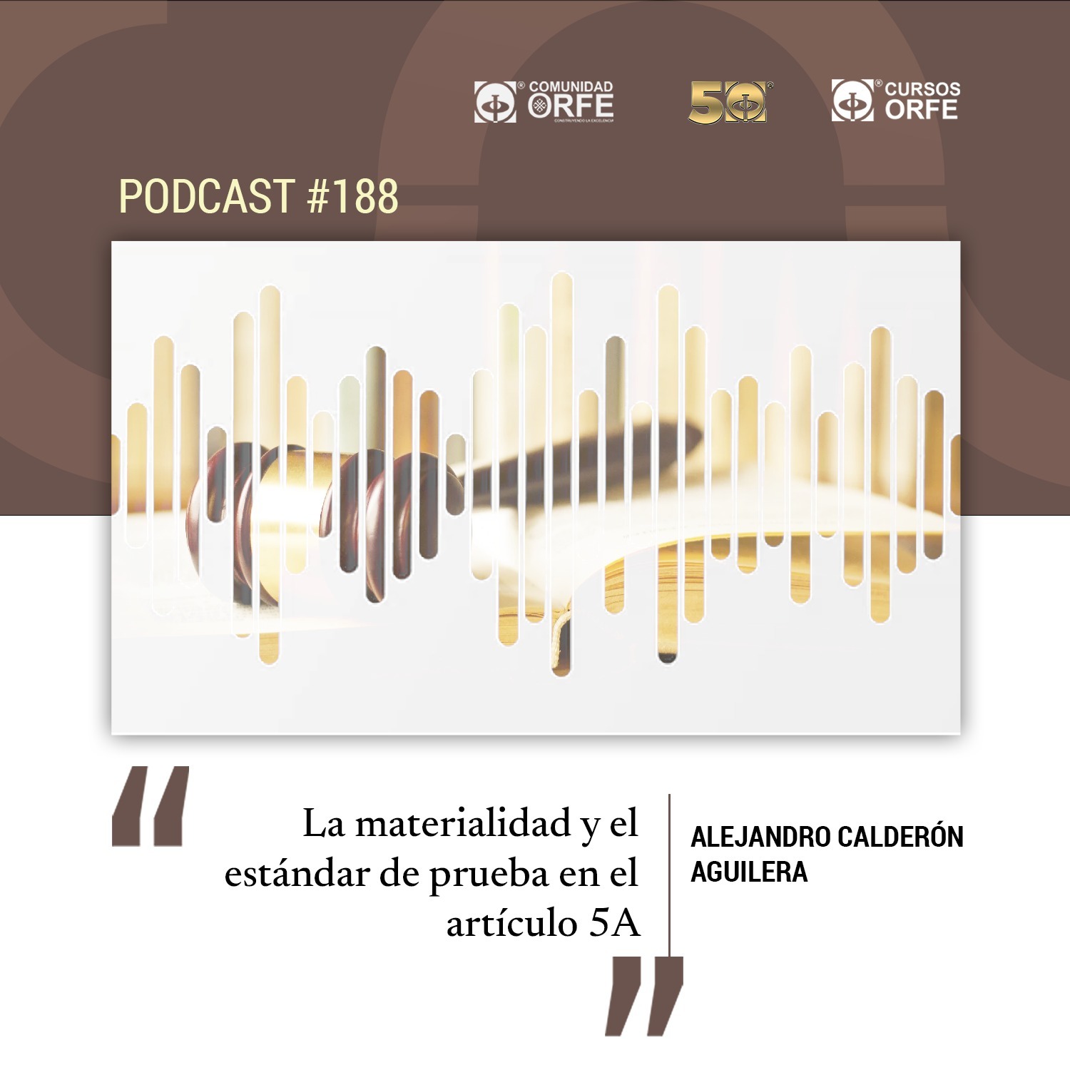 La materialidad y el estándar de prueba en el artículo 5A