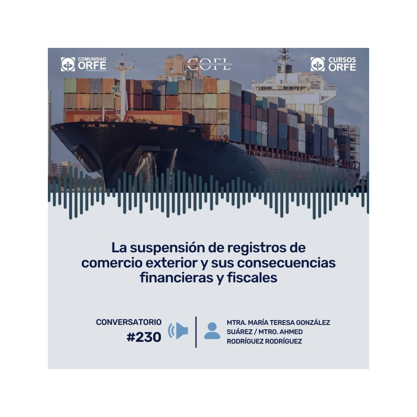 La suspensión de registros de comercio exterior y sus consecuencias financieras y fiscales